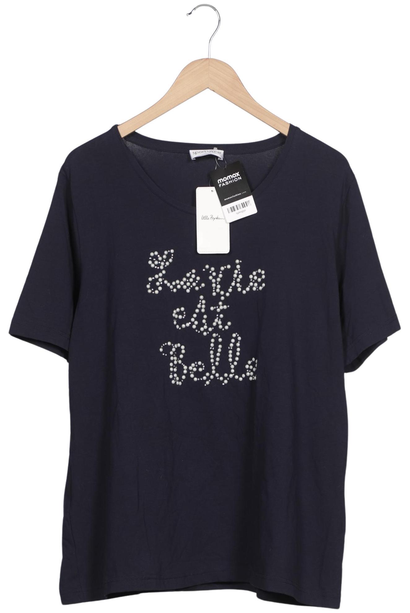

Ulla Popken Damen T-Shirt, marineblau, Gr. 46