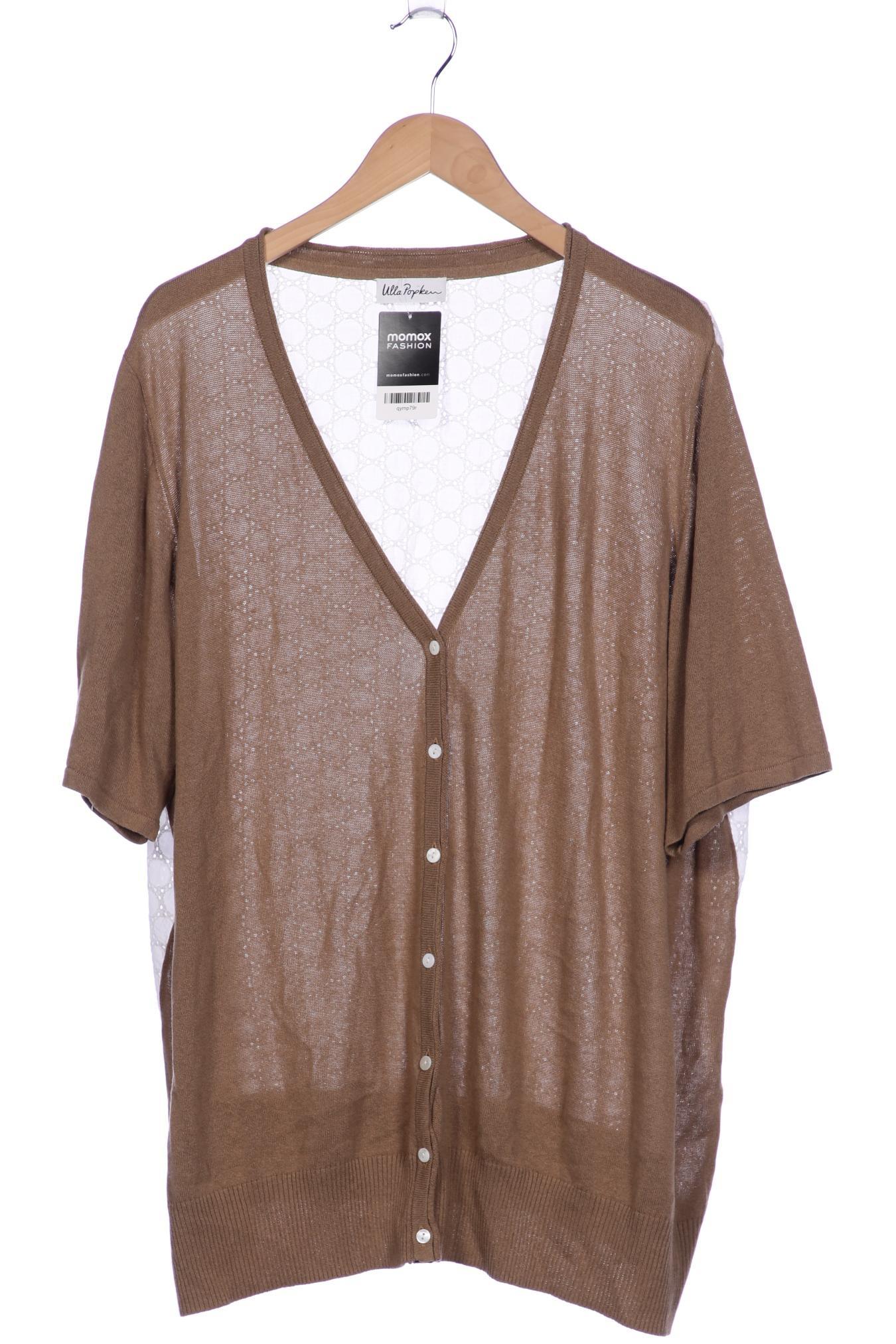 

Ulla Popken Damen Strickjacke, braun, Gr. 48