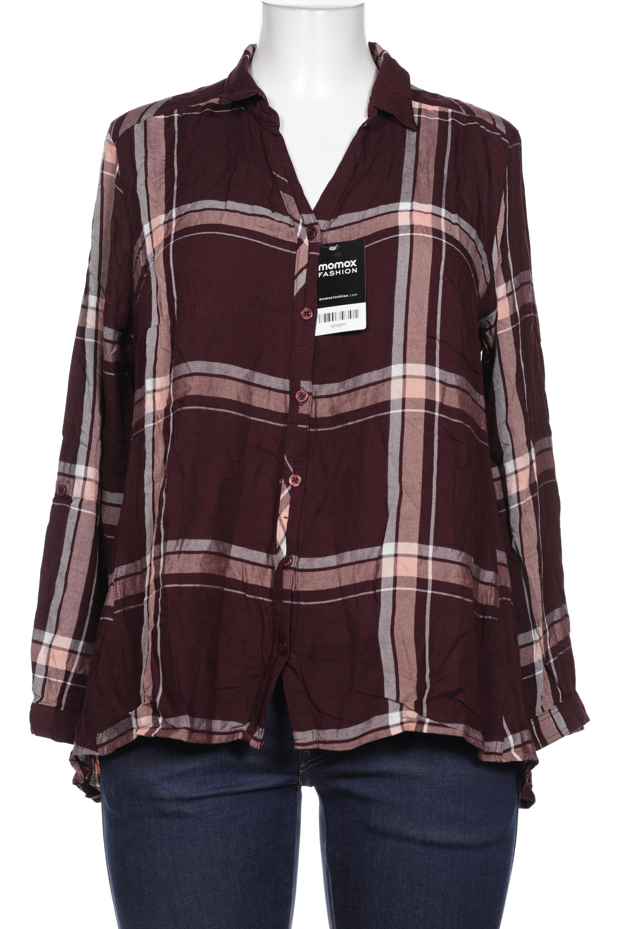 

Ulla Popken Damen Bluse, bordeaux