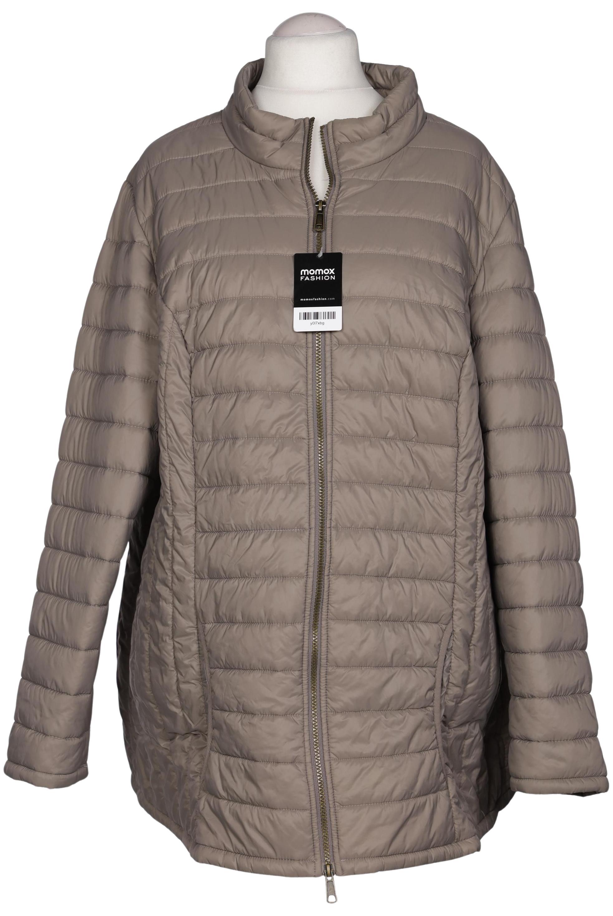 

Ulla Popken Damen Jacke, beige, Gr. 54