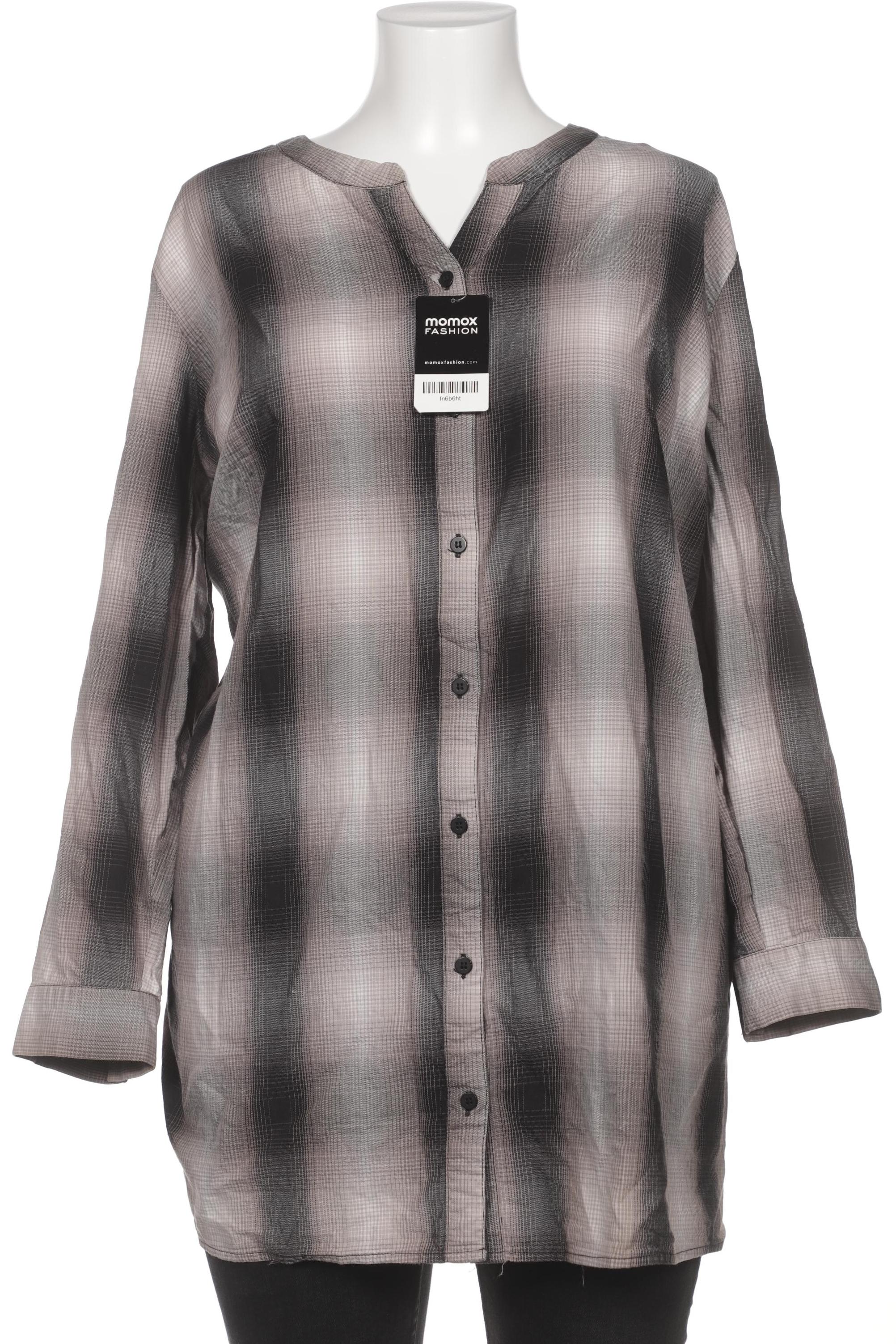 

Ulla Popken Damen Bluse, grau, Gr. 50