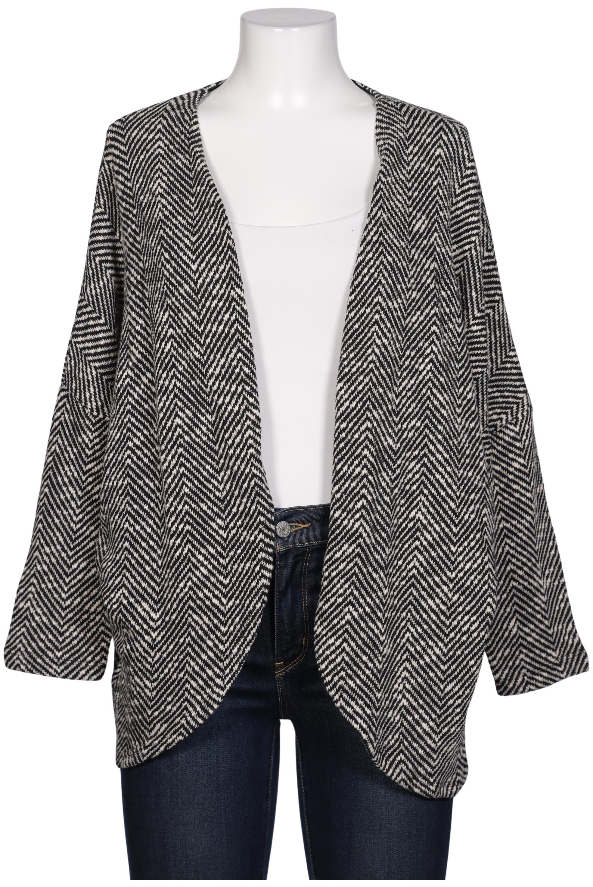 

Ulla Popken Damen Strickjacke, schwarz, Gr. 42