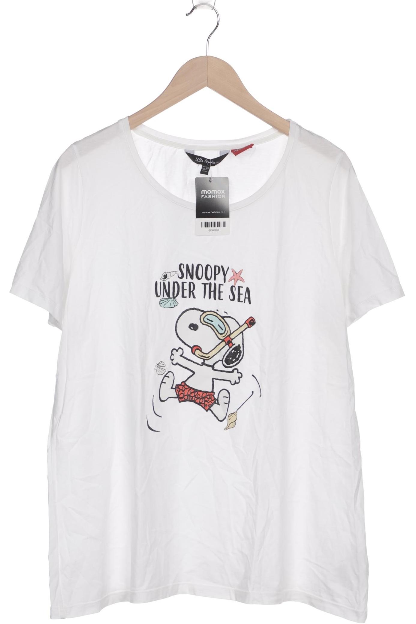 

Ulla Popken Damen T-Shirt, weiß, Gr. 46