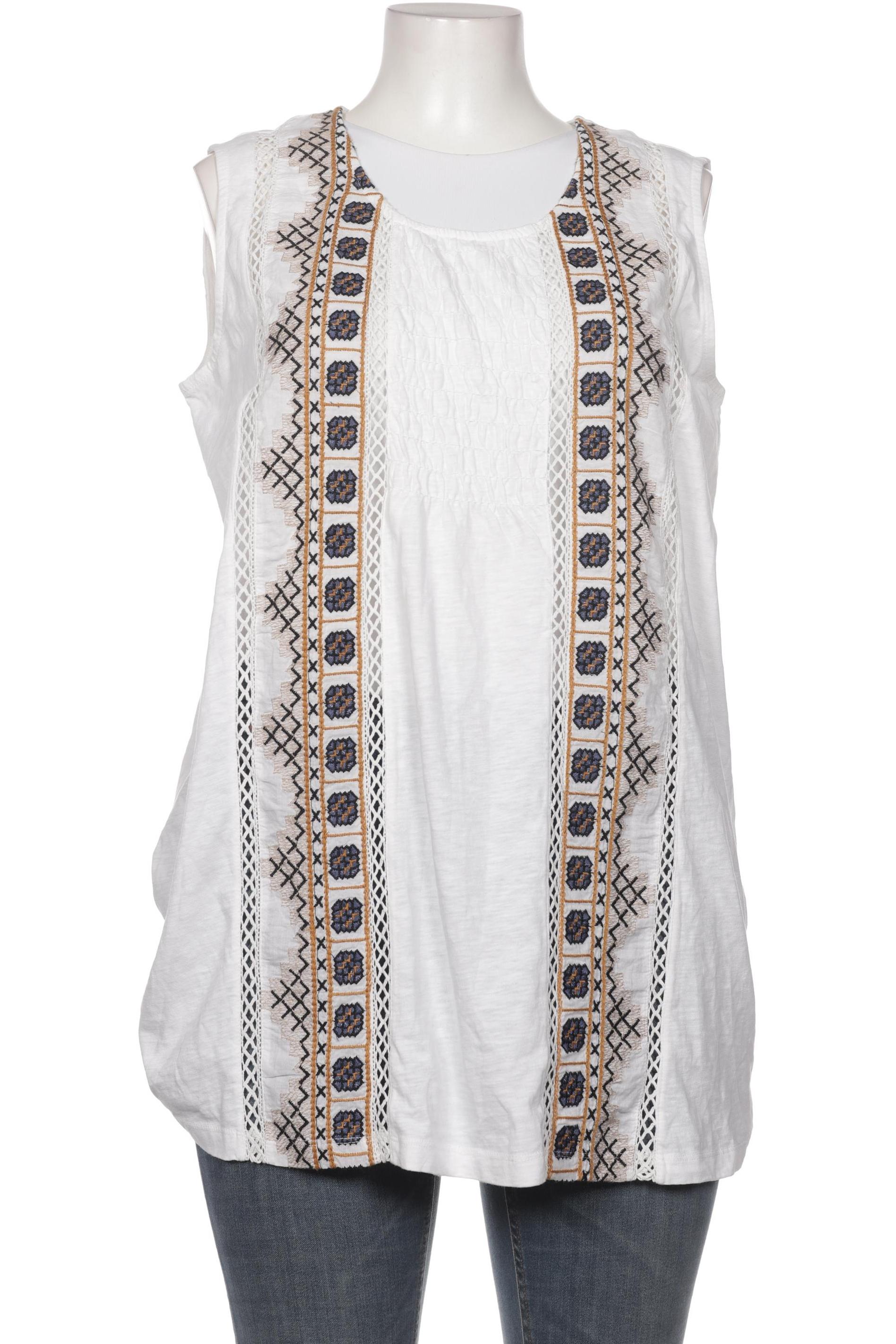 

Ulla Popken Damen Bluse, weiß, Gr. 46