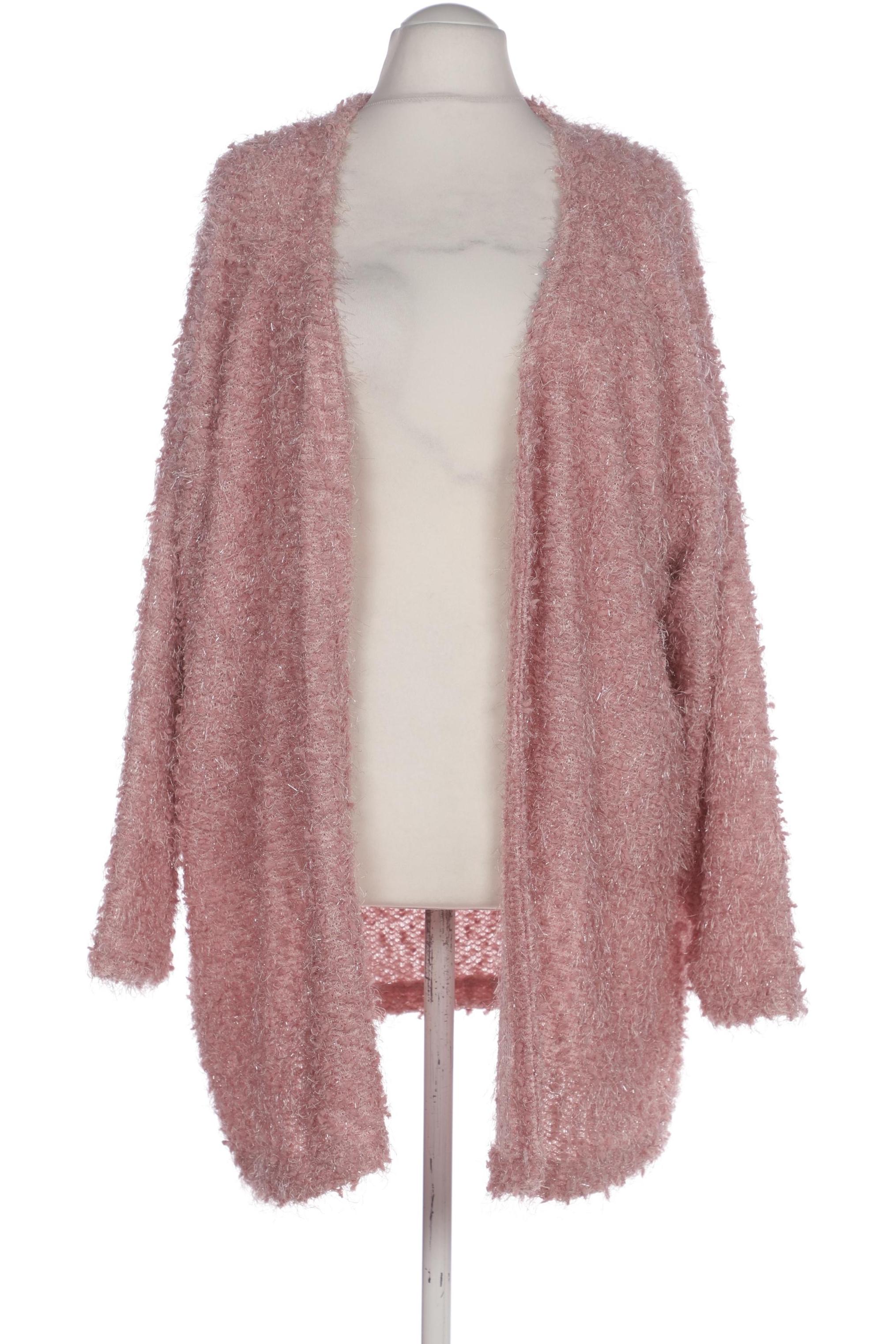 

Ulla Popken Damen Strickjacke, pink, Gr. 54