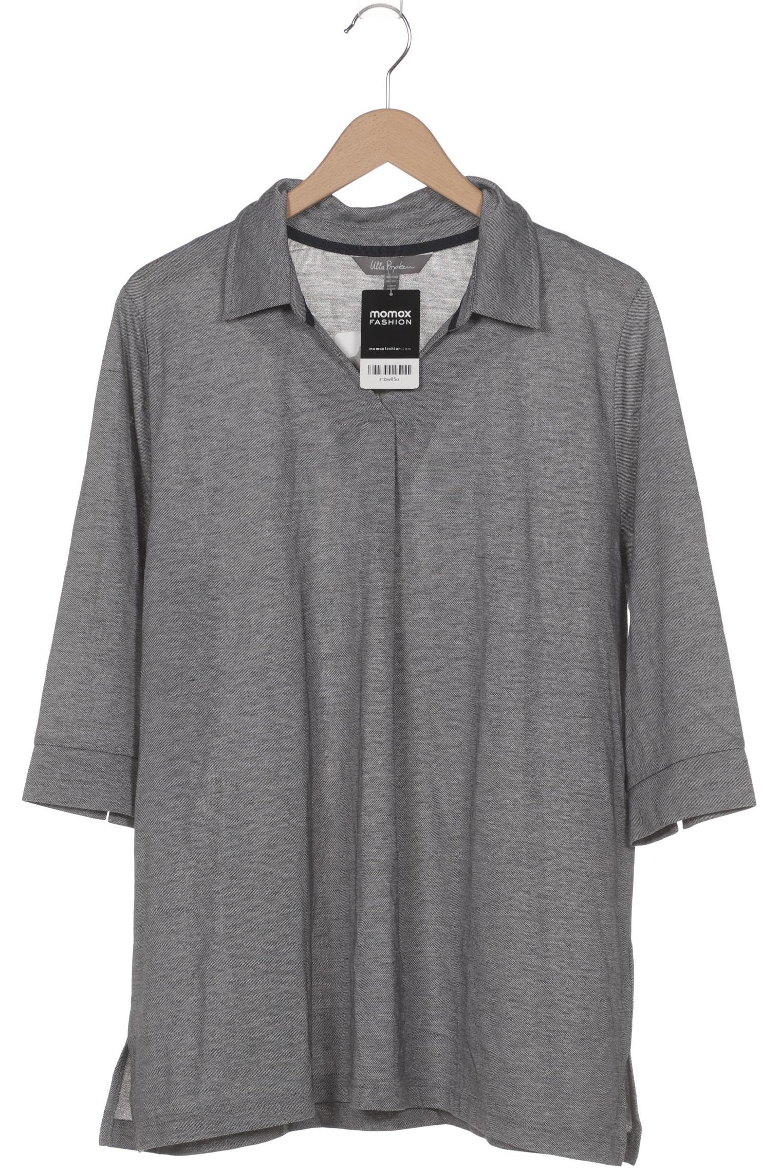 

Ulla Popken Damen Langarmshirt, grau, Gr. 50