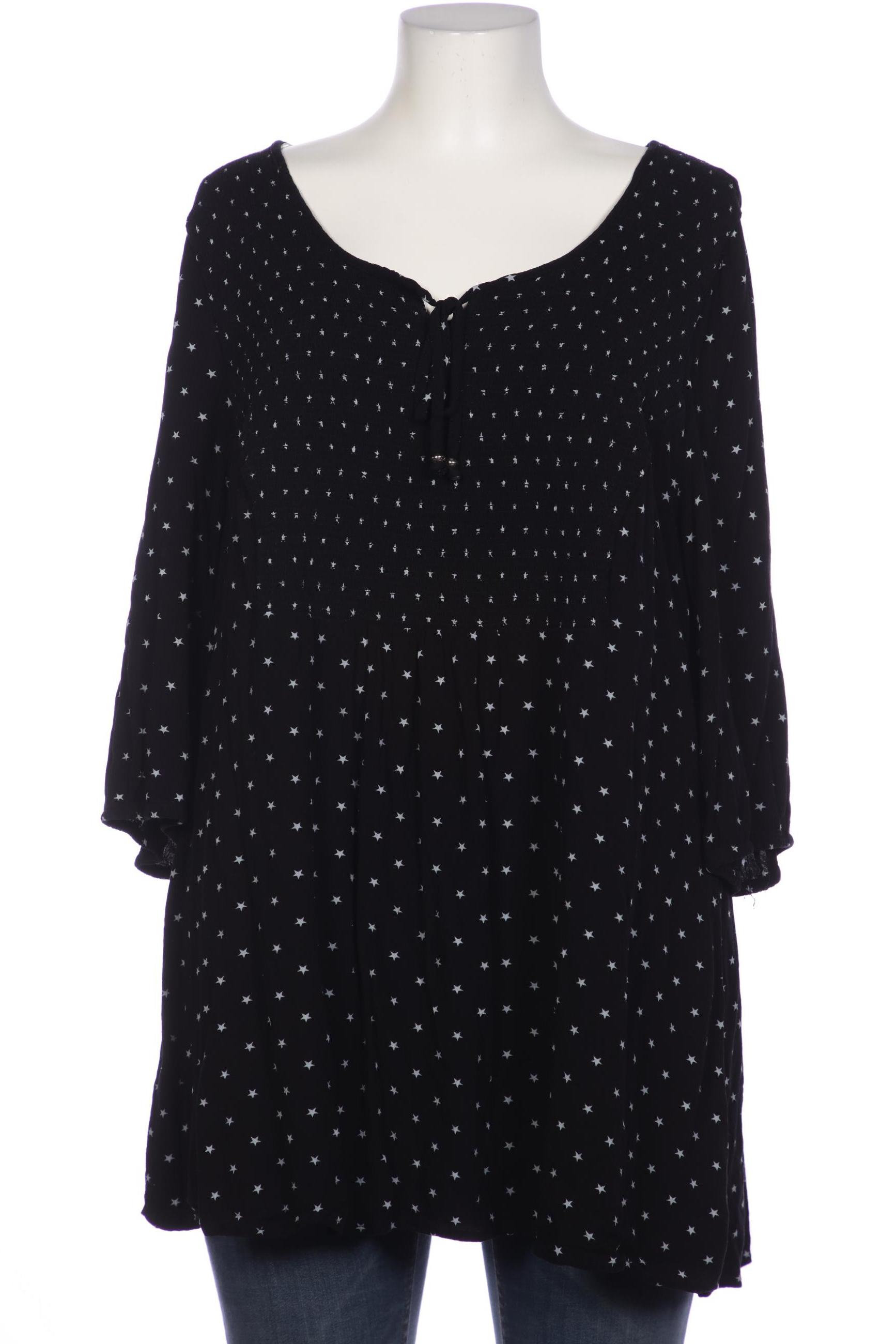 

Ulla Popken Damen Bluse, schwarz