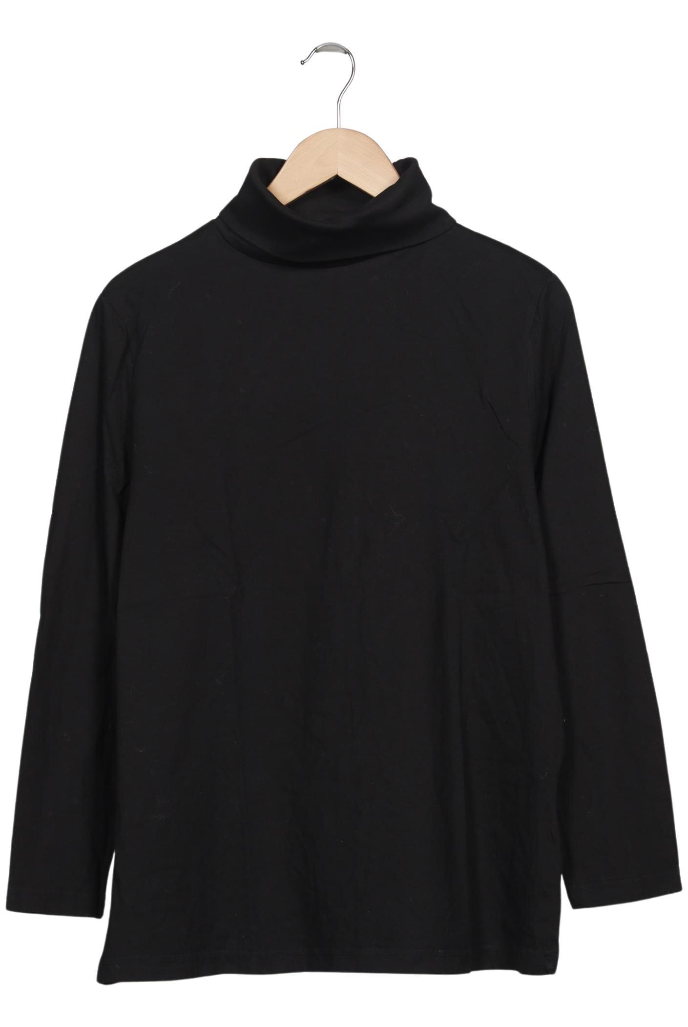 

Ulla Popken Damen Langarmshirt, schwarz, Gr. 46