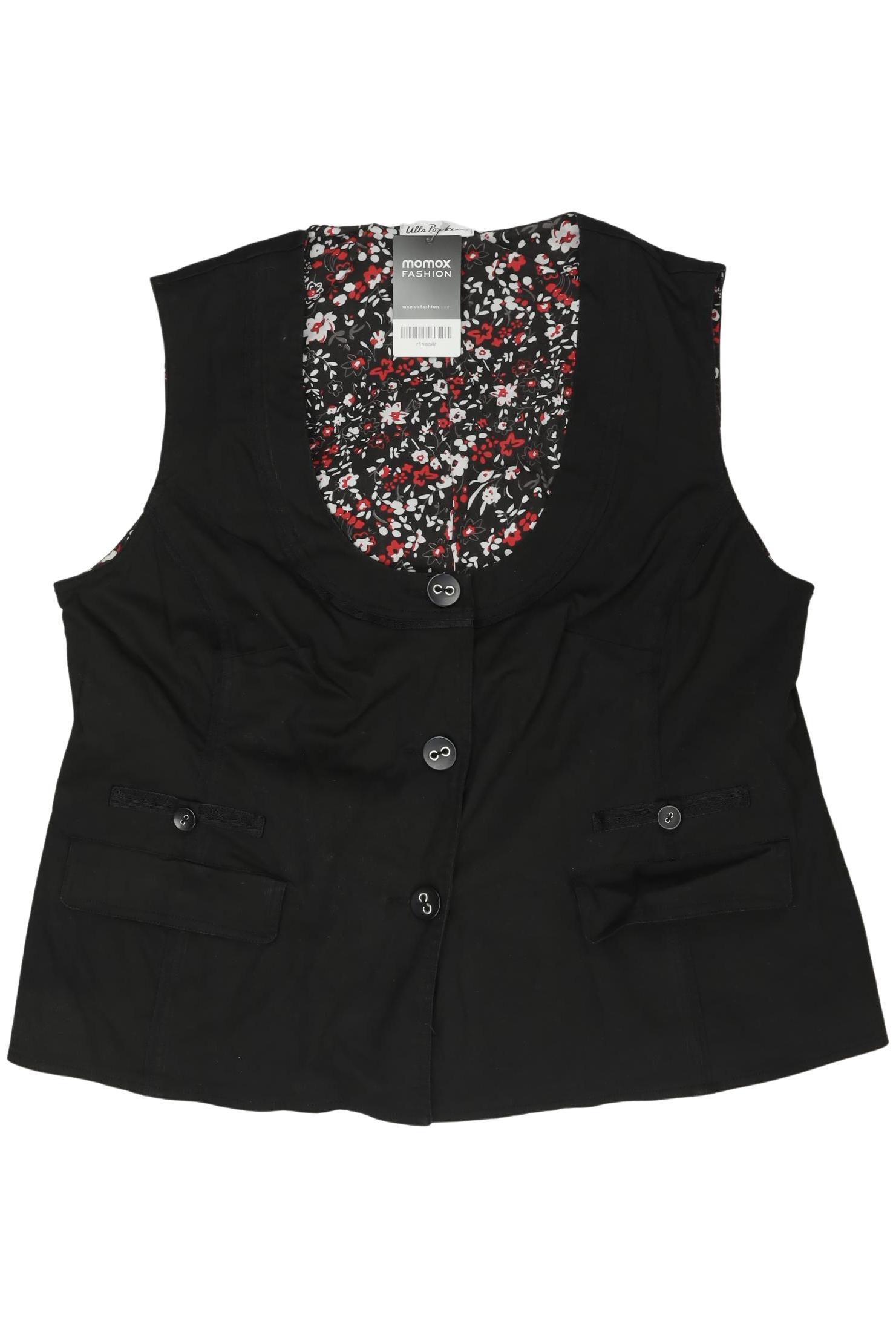 

Ulla Popken Damen Weste, schwarz, Gr. 48