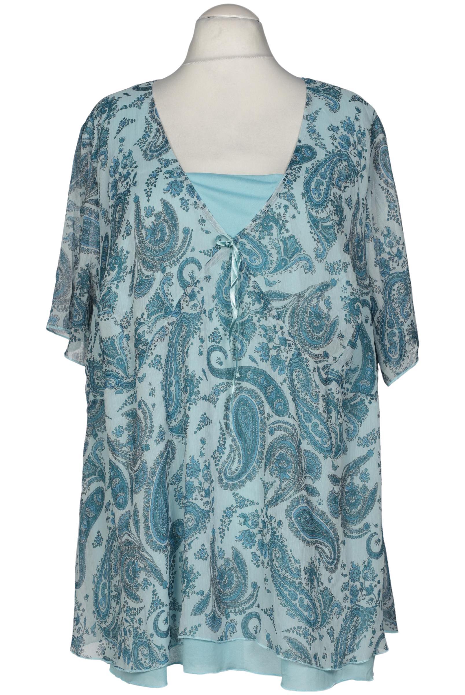 

Ulla Popken Damen Bluse, hellblau, Gr. 54