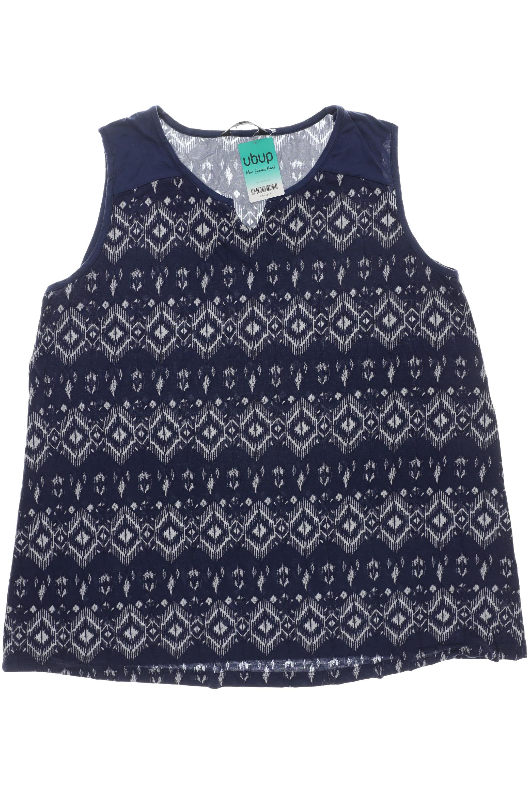 

Ulla Popken Damen Top, blau, Gr. 48