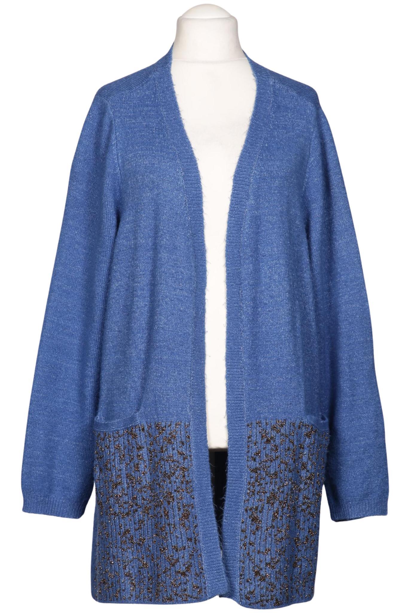 

Ulla Popken Damen Strickjacke, blau, Gr. 50