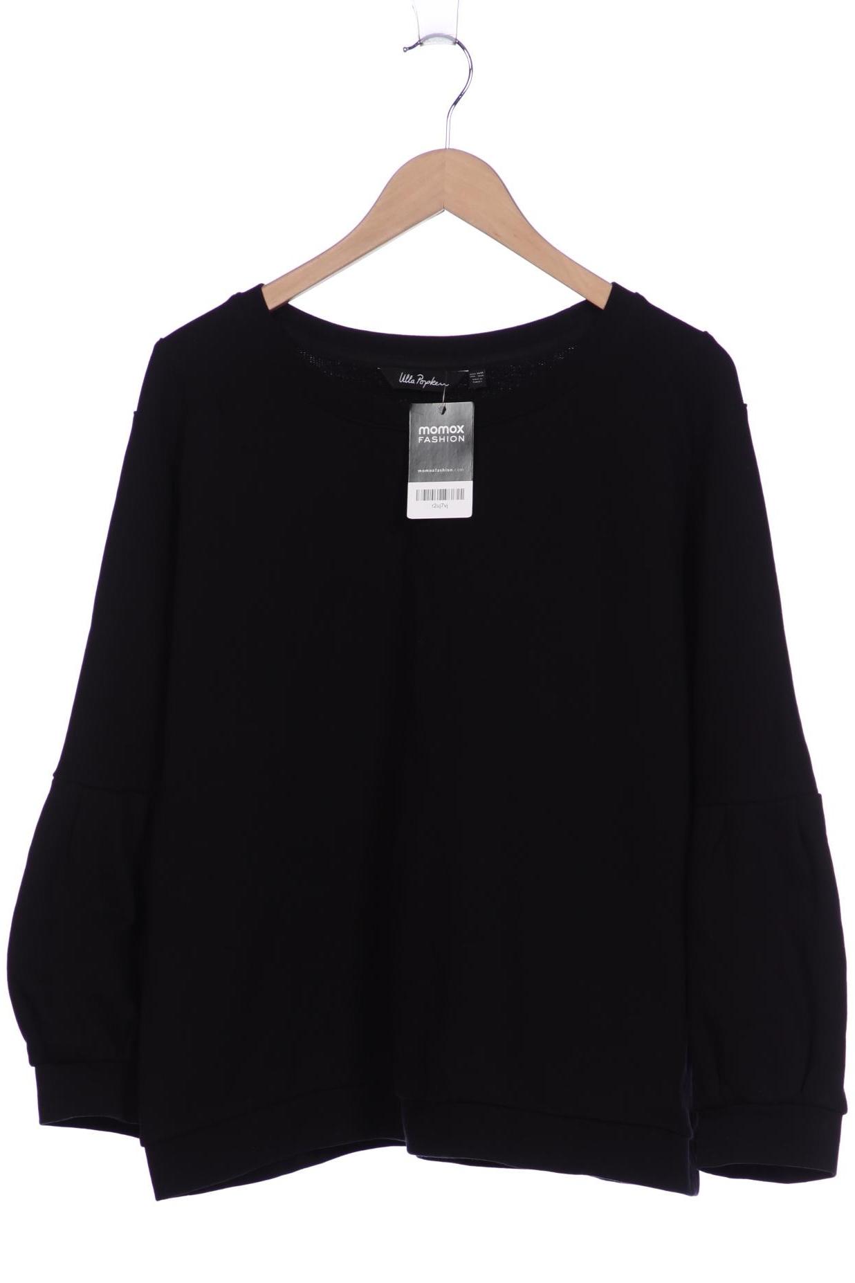 

Ulla Popken Damen Sweatshirt, schwarz, Gr. 46
