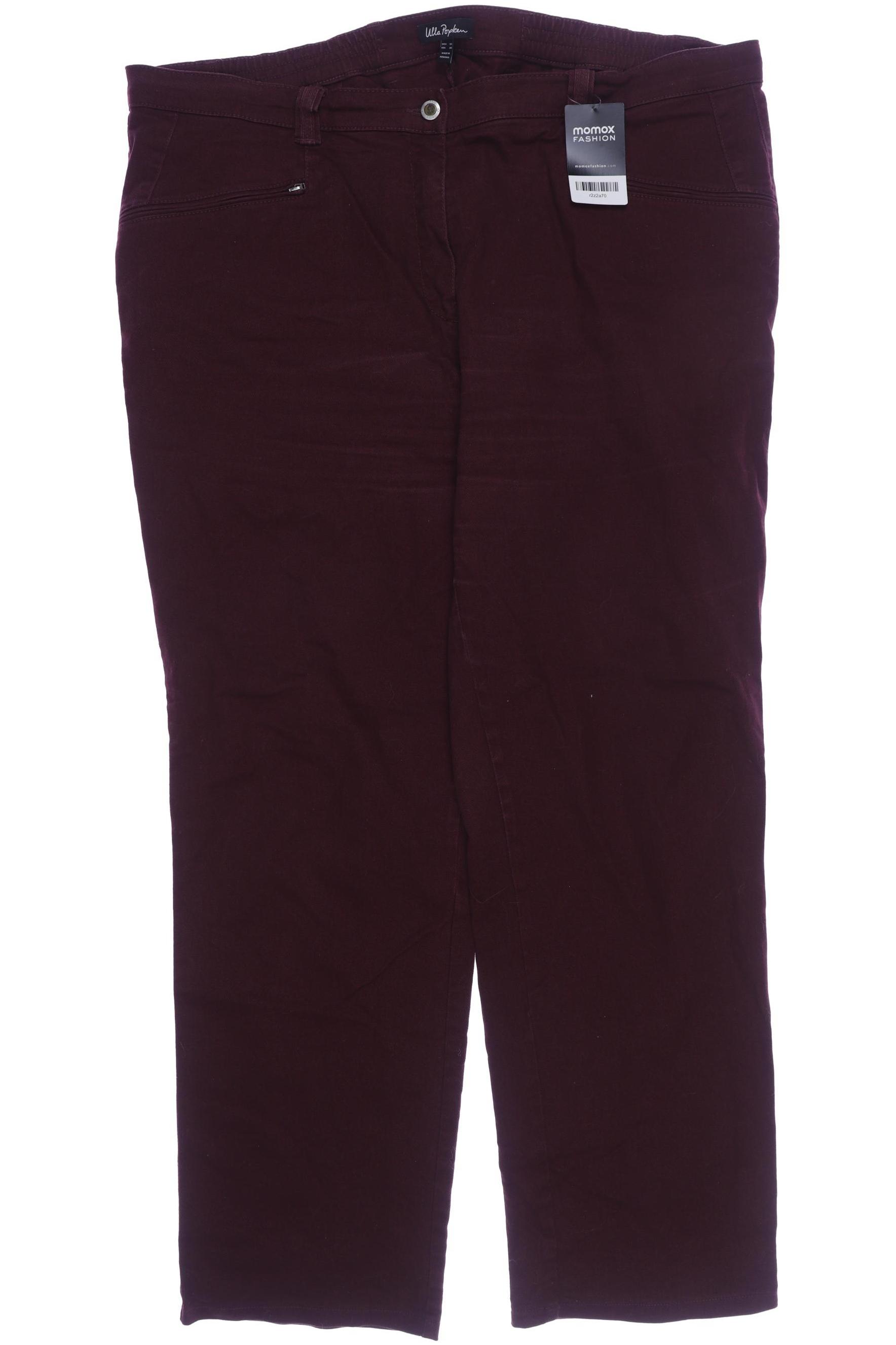 

Ulla Popken Damen Jeans, bordeaux, Gr. 50