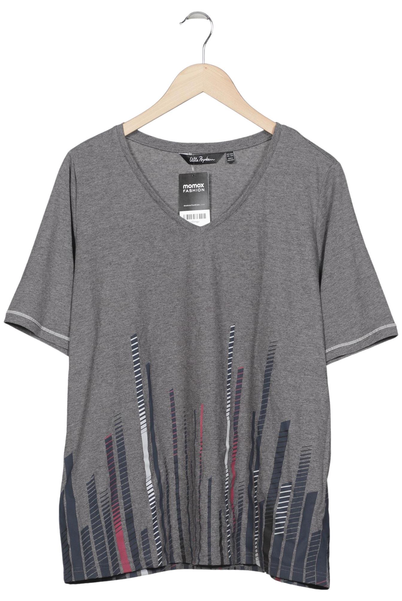 

Ulla Popken Damen T-Shirt, grau, Gr. 46