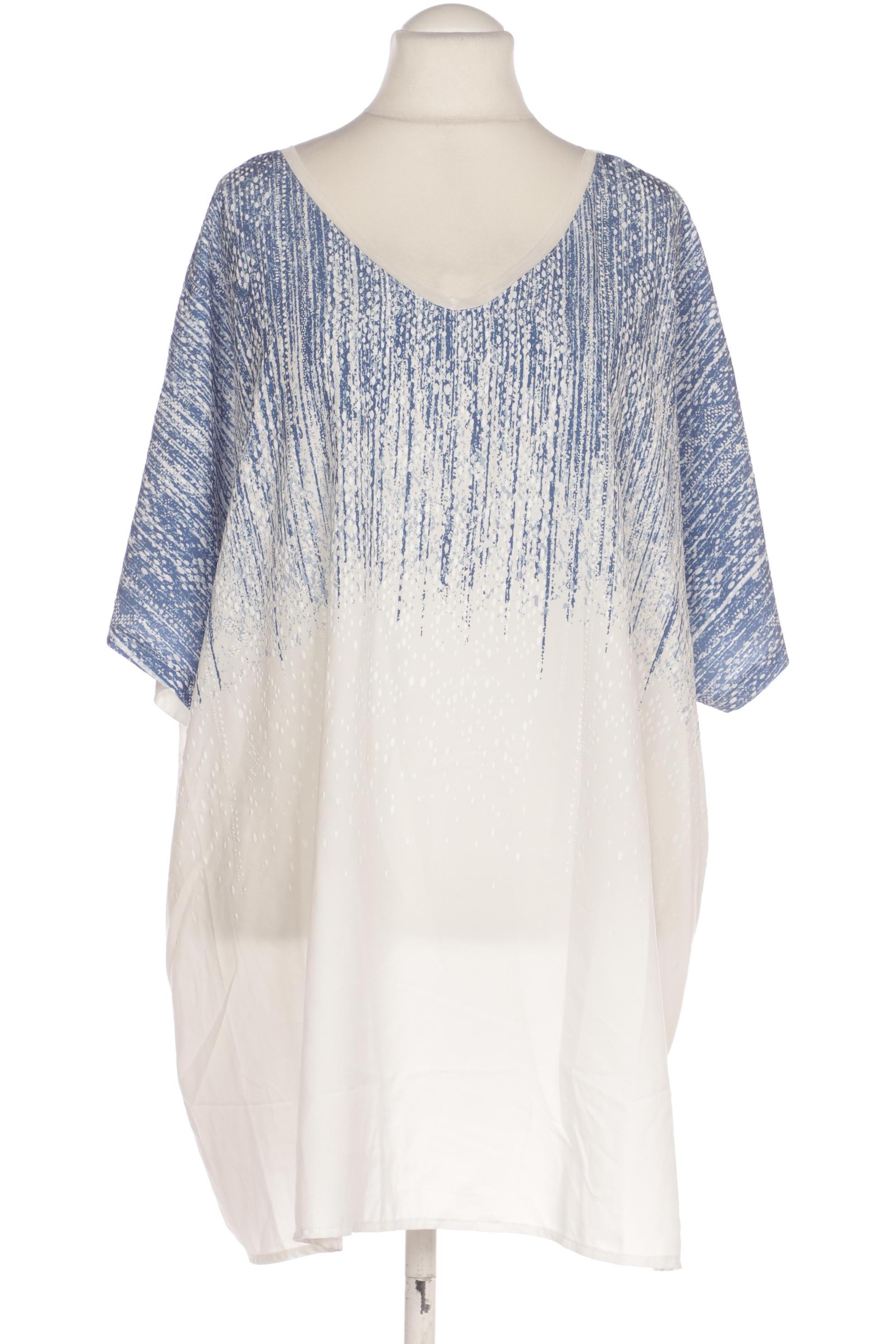 

Ulla Popken Damen Bluse, blau, Gr. 60