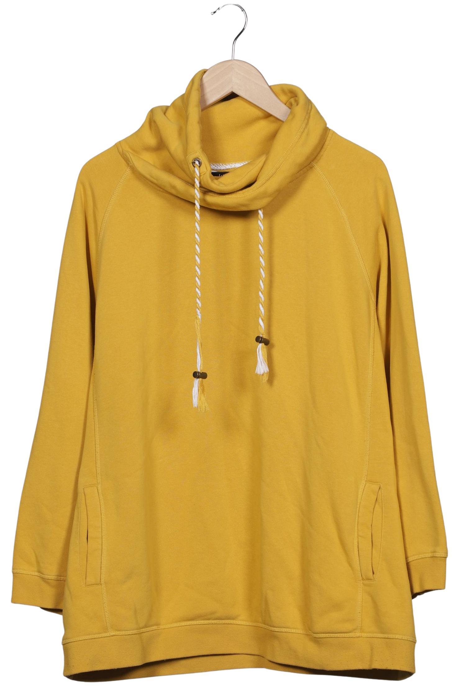 

Ulla Popken Damen Sweatshirt, gelb, Gr. 46