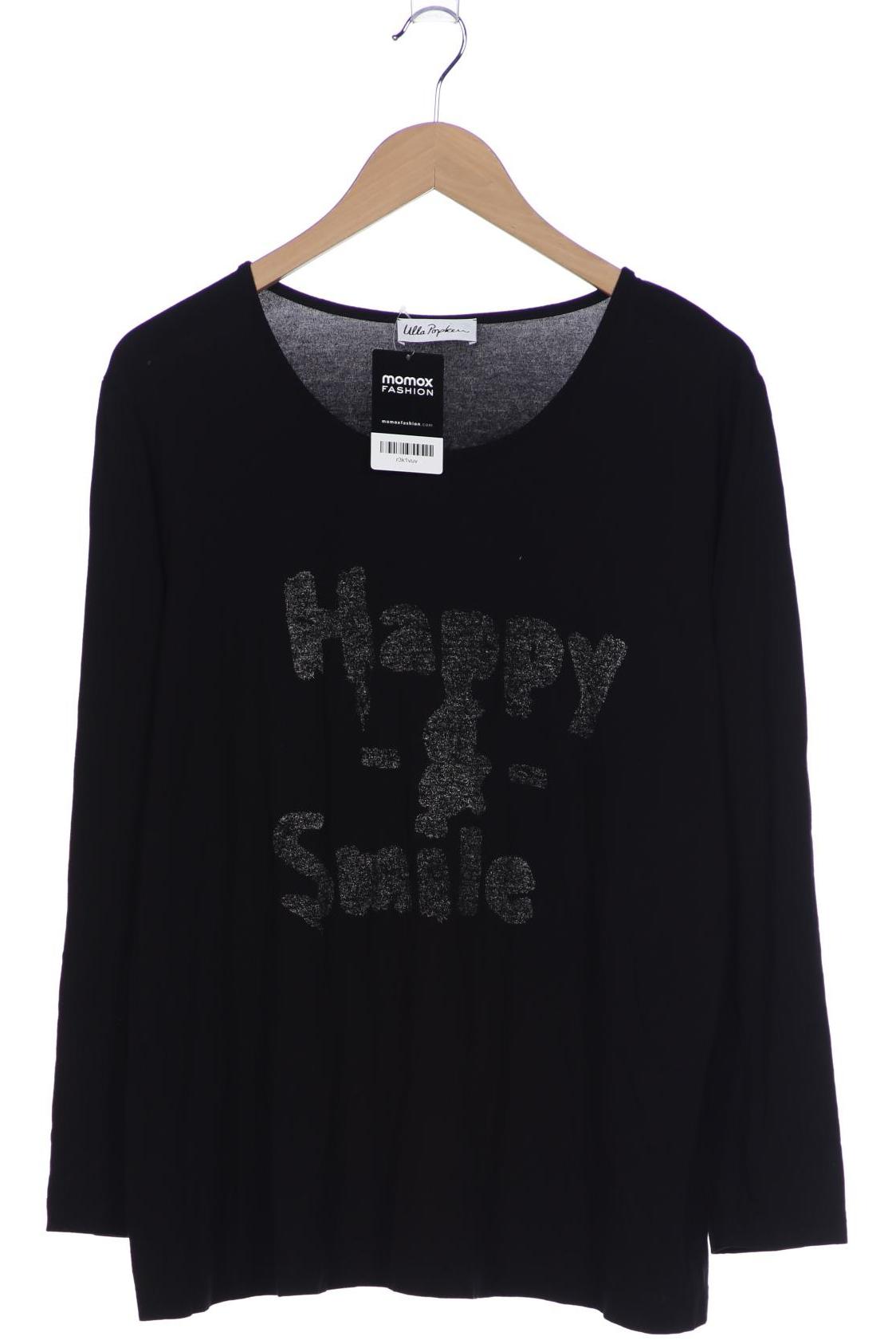 

Ulla Popken Damen Langarmshirt, schwarz, Gr. 46