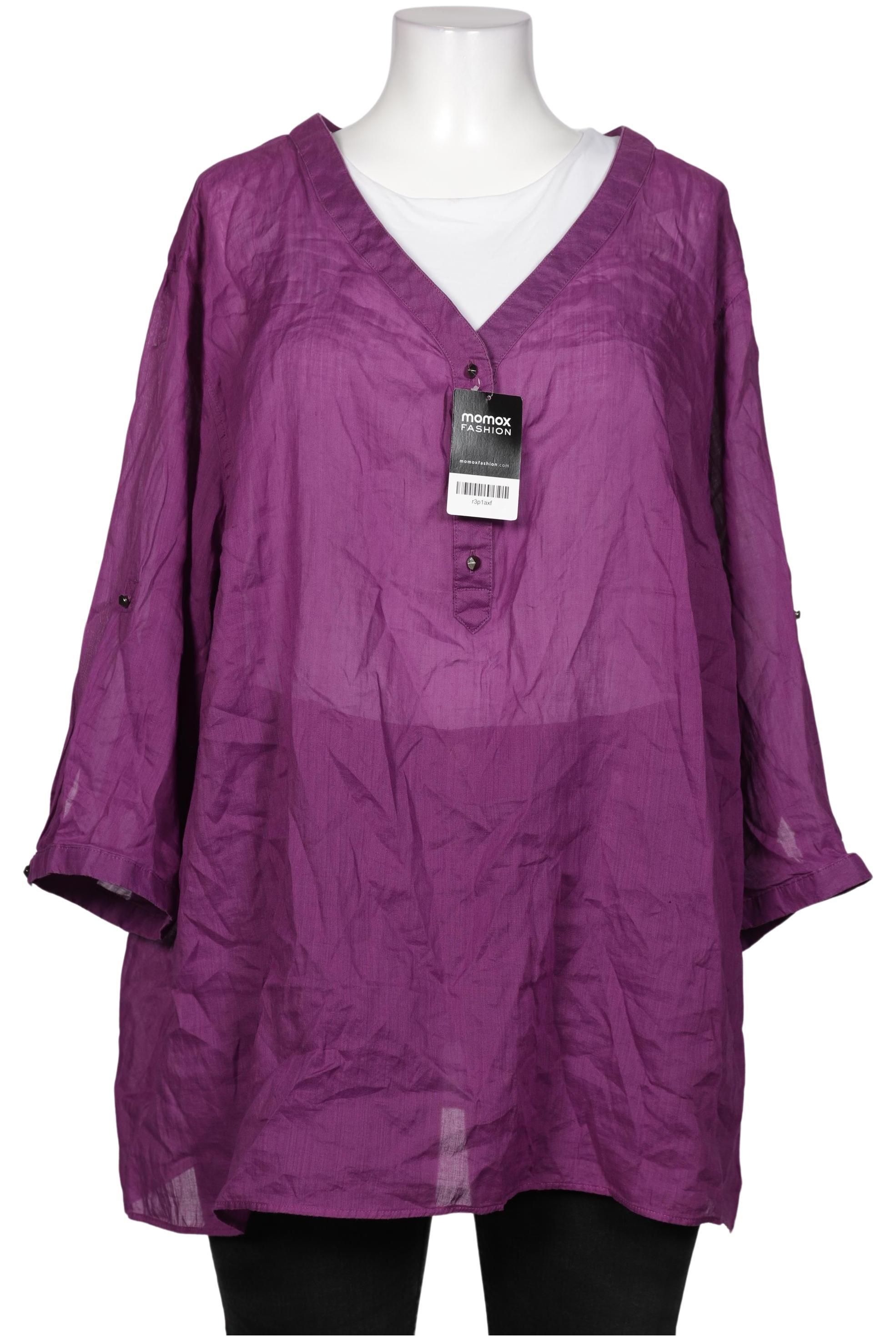 

Ulla Popken Damen Bluse, flieder, Gr. 48