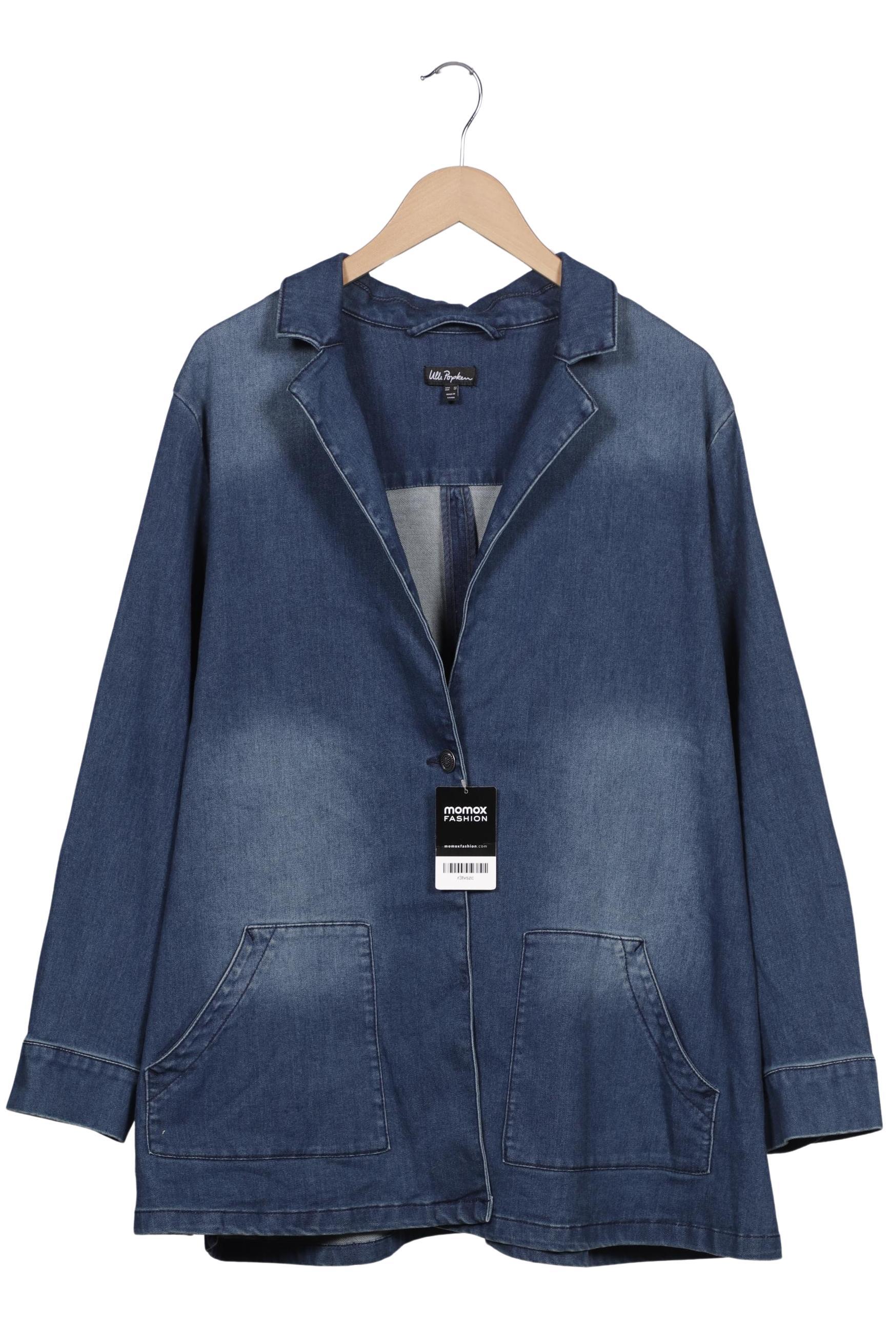 

Ulla Popken Damen Jacke, blau, Gr. 52