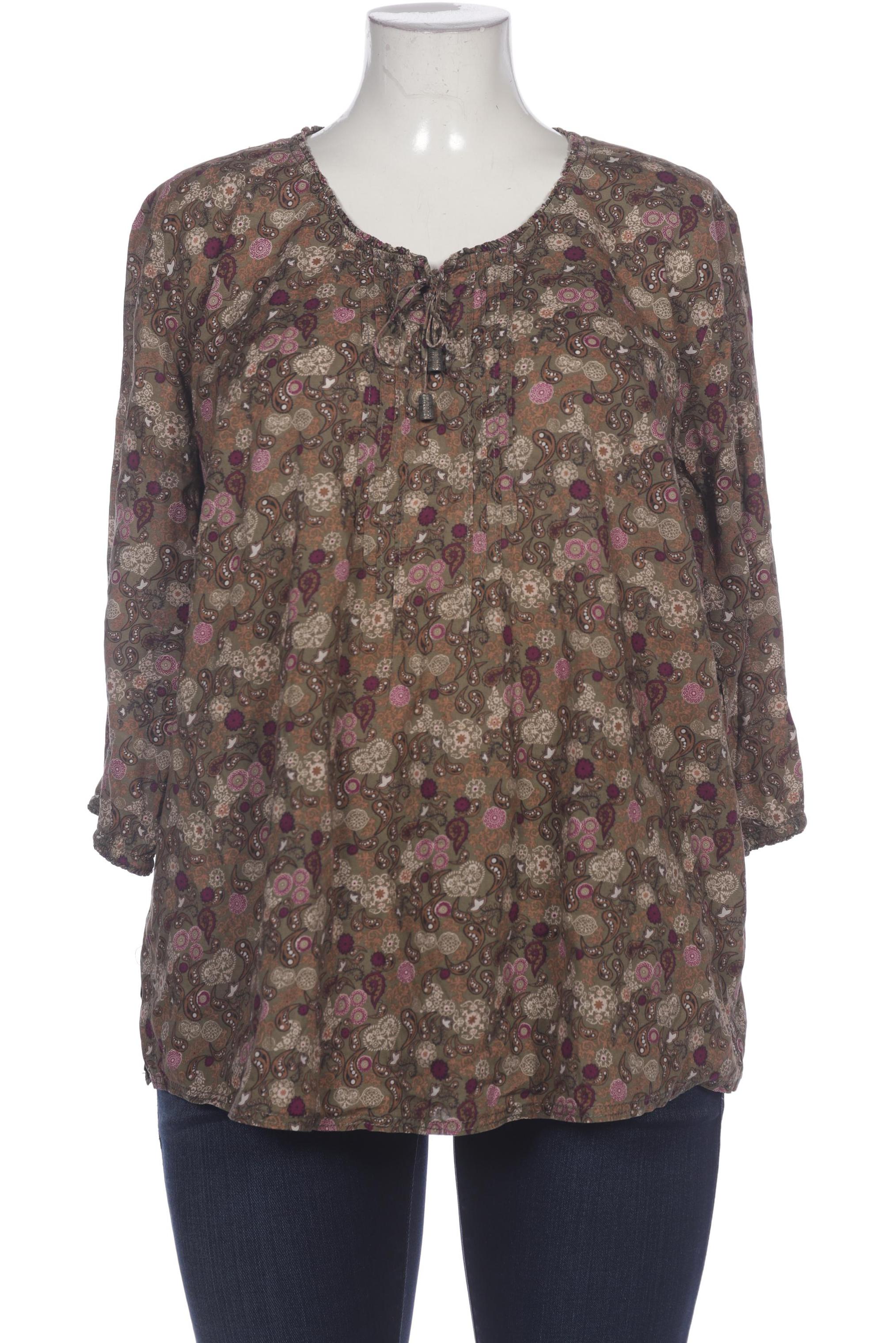 

Ulla Popken Damen Bluse, braun, Gr. 46
