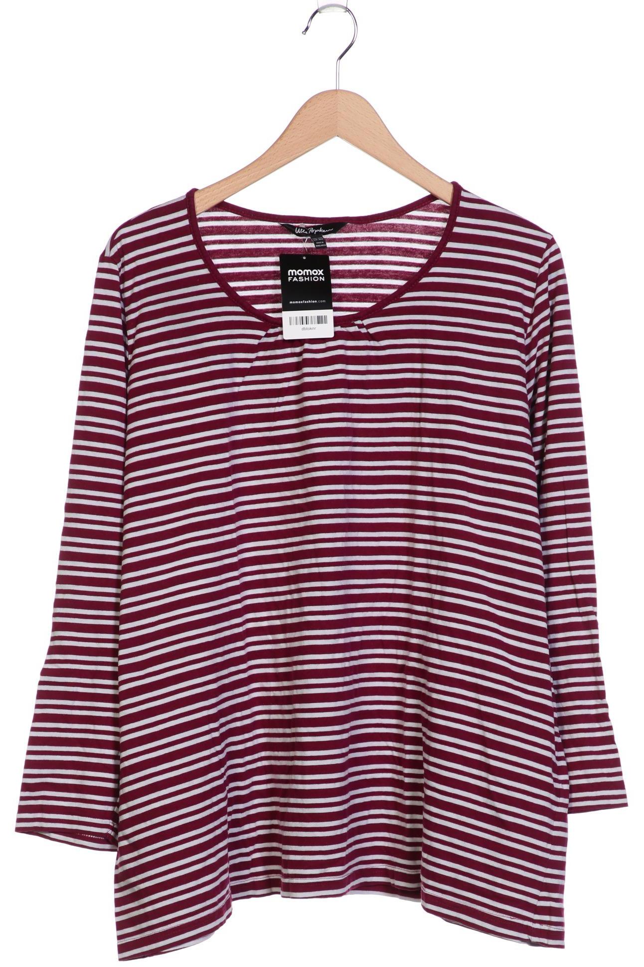 

Ulla Popken Damen Langarmshirt, bordeaux, Gr. 50