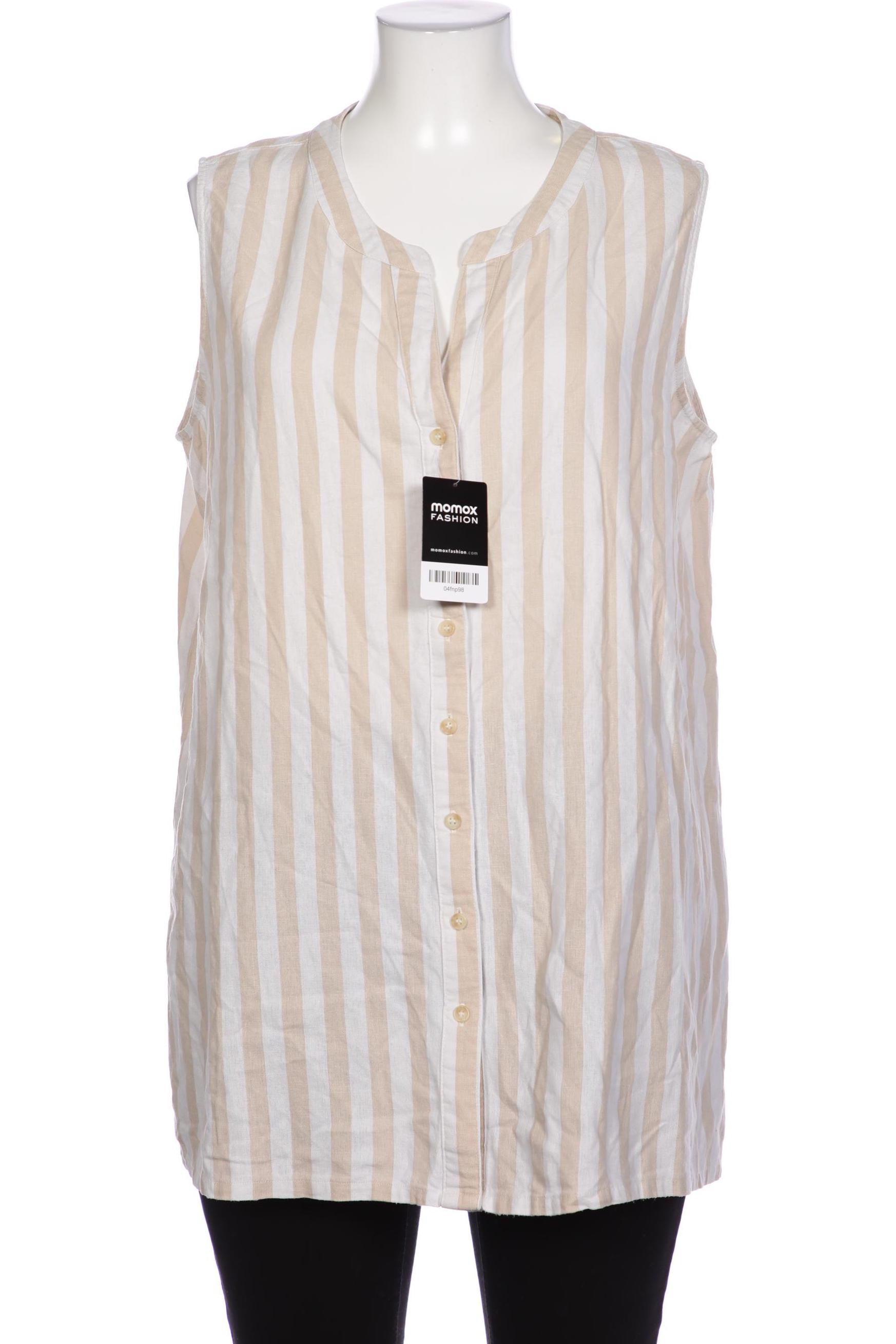 

Ulla Popken Damen Bluse, beige, Gr. 46