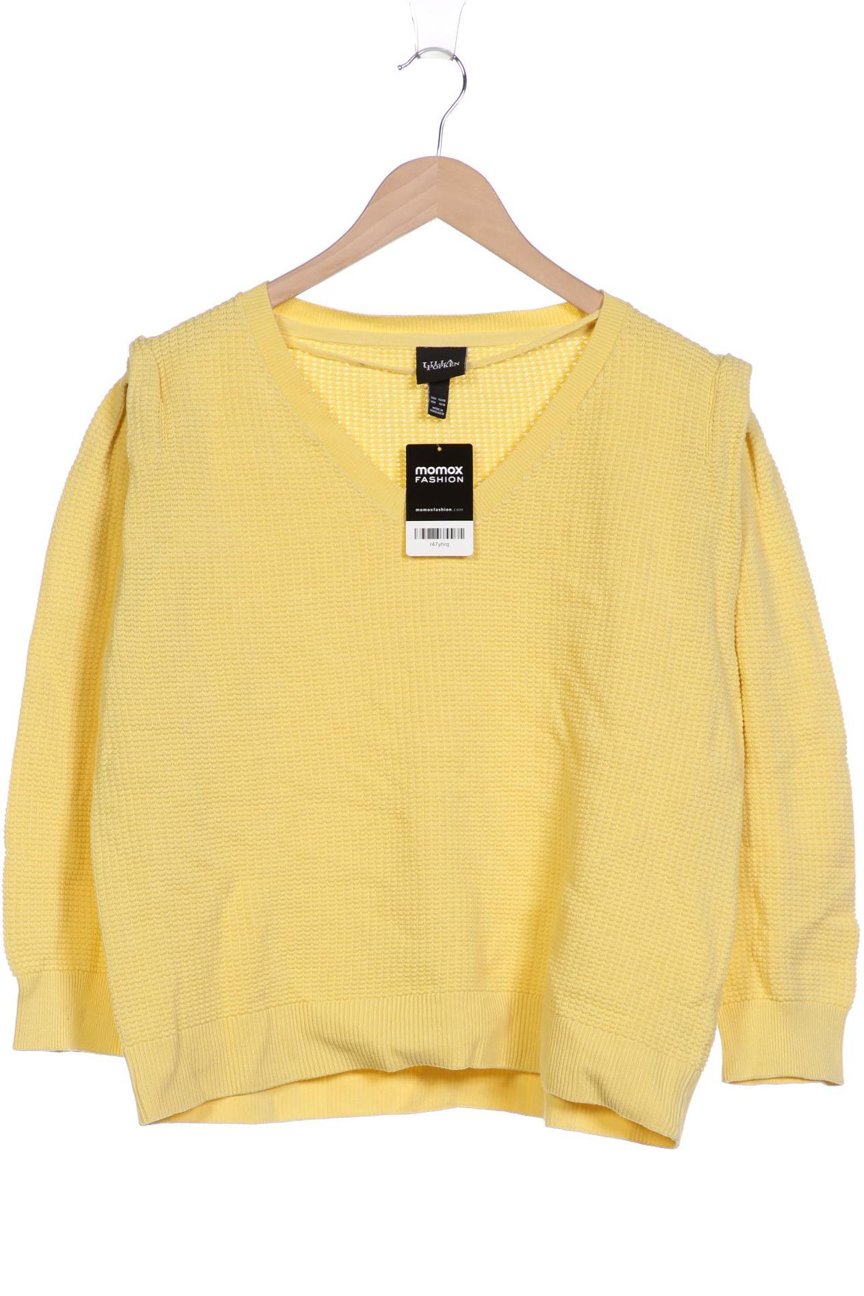 

Ulla Popken Damen Pullover, gelb, Gr. 46