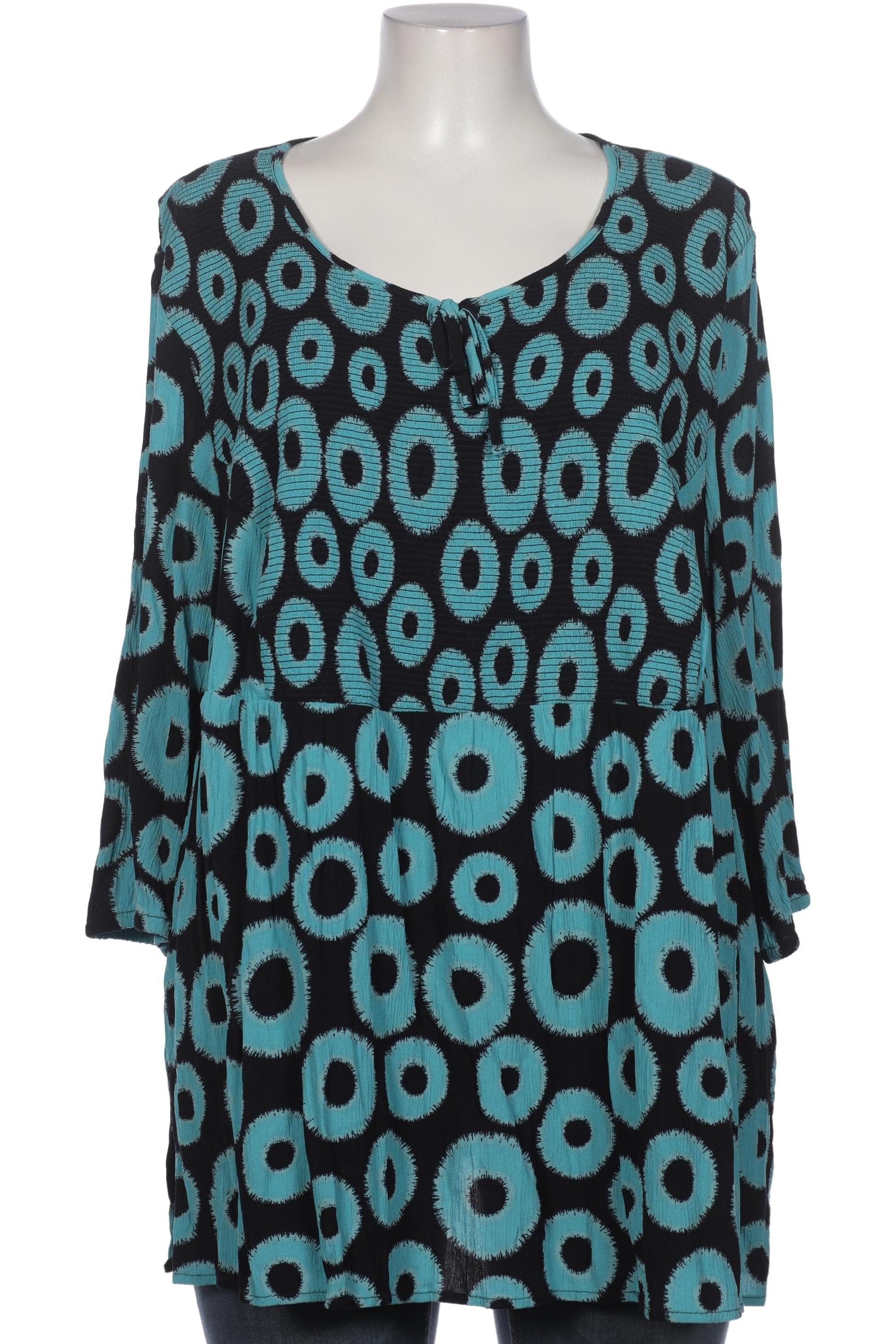 

Ulla Popken Damen Bluse, türkis, Gr. 50