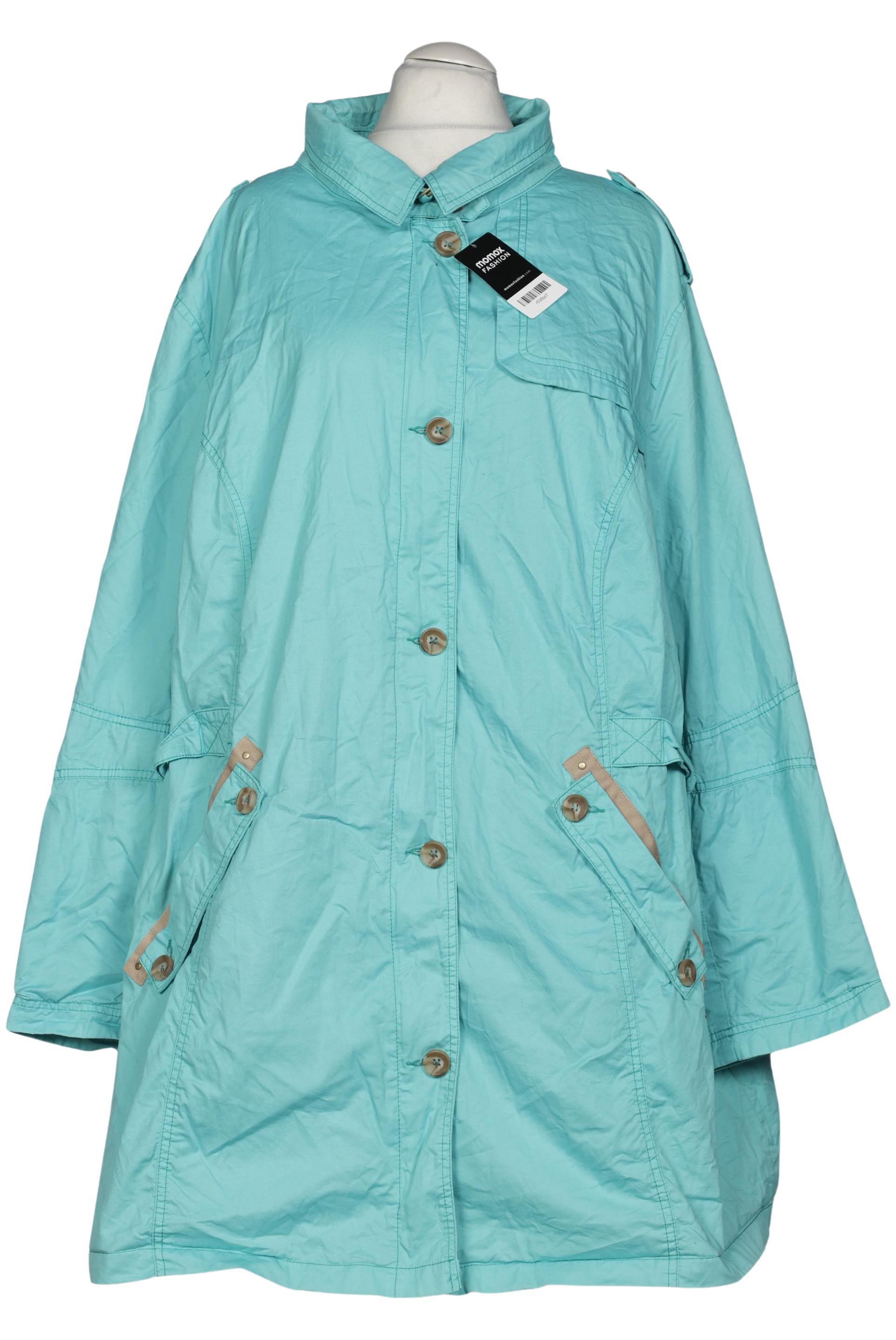 

Ulla Popken Damen Jacke, türkis, Gr. 58