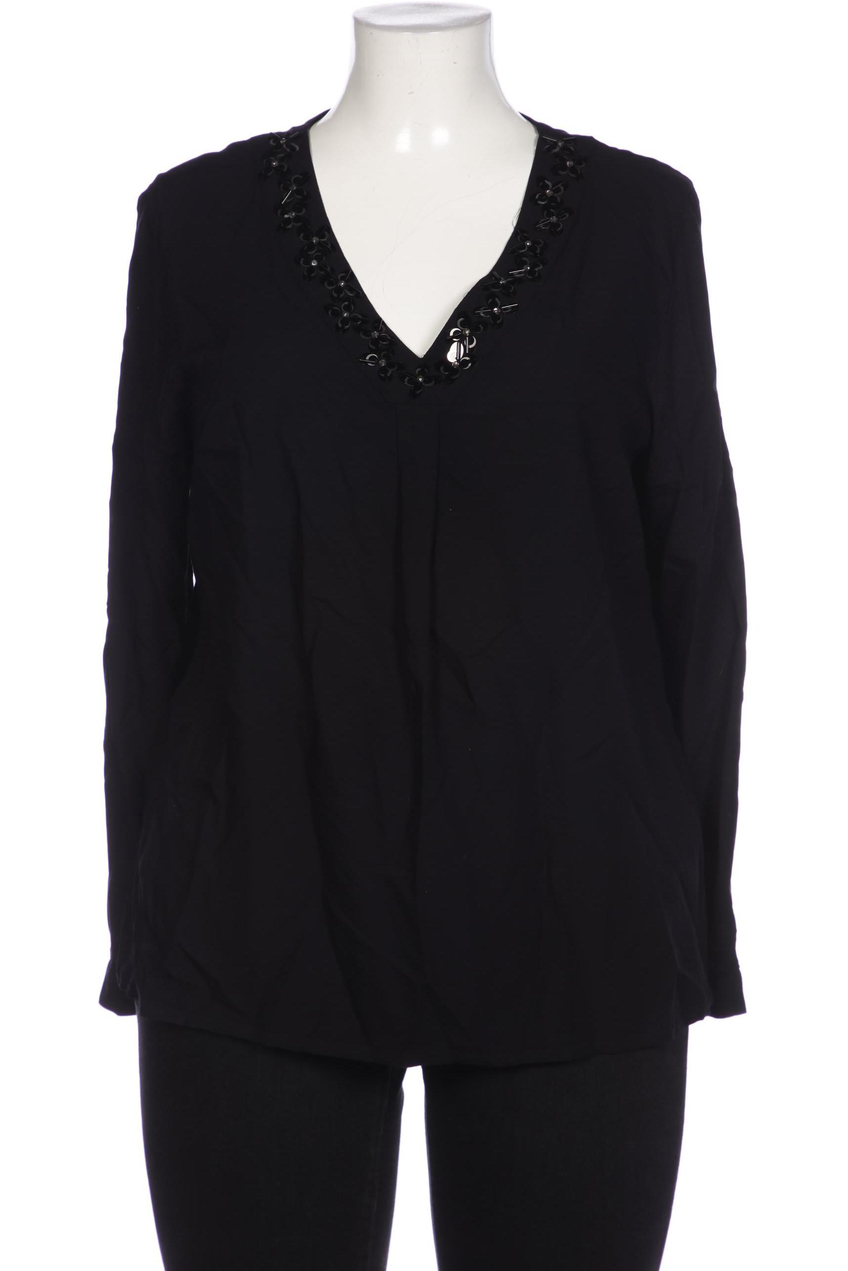 

Ulla Popken Damen Bluse, schwarz, Gr. 42