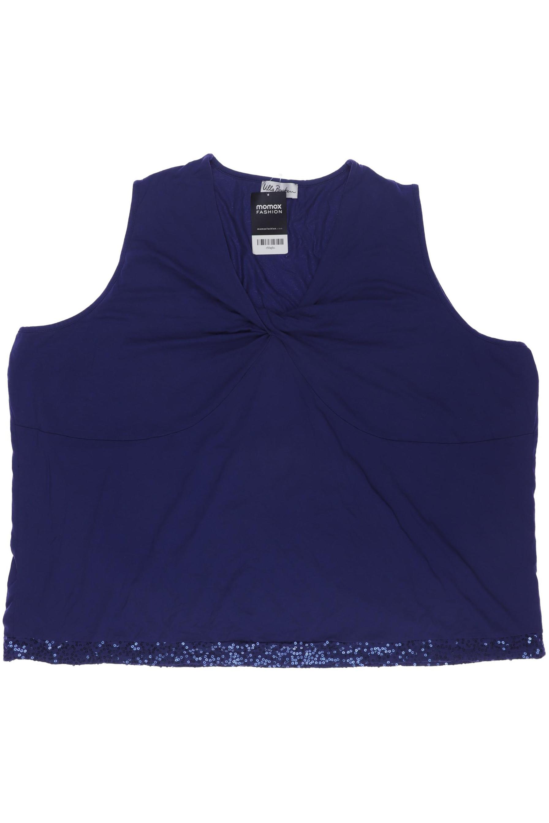 

Ulla Popken Damen Top, blau, Gr. 58