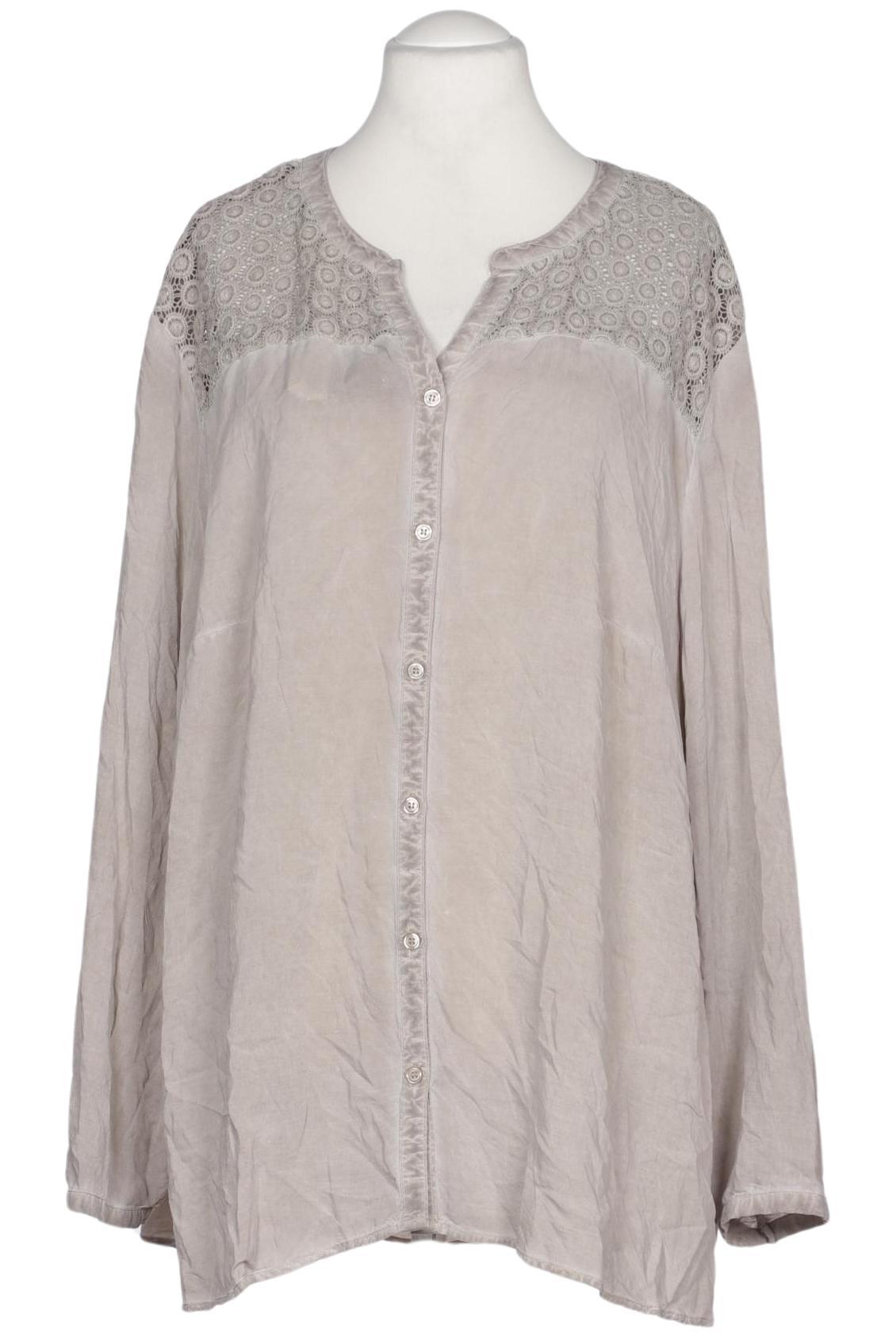 

Ulla Popken Damen Bluse, beige, Gr. 54