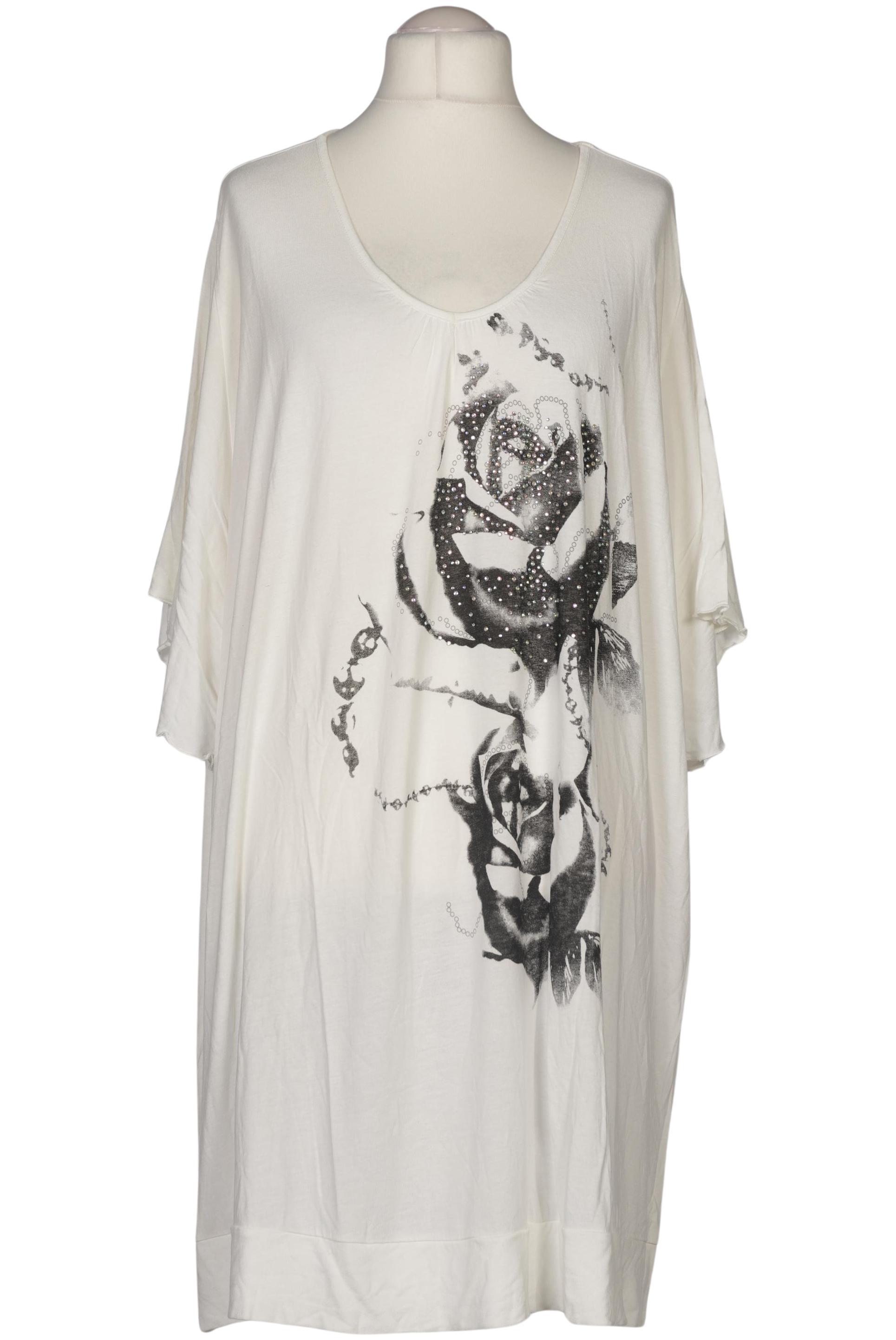 

Ulla Popken Damen T-Shirt, cremeweiß, Gr. 60