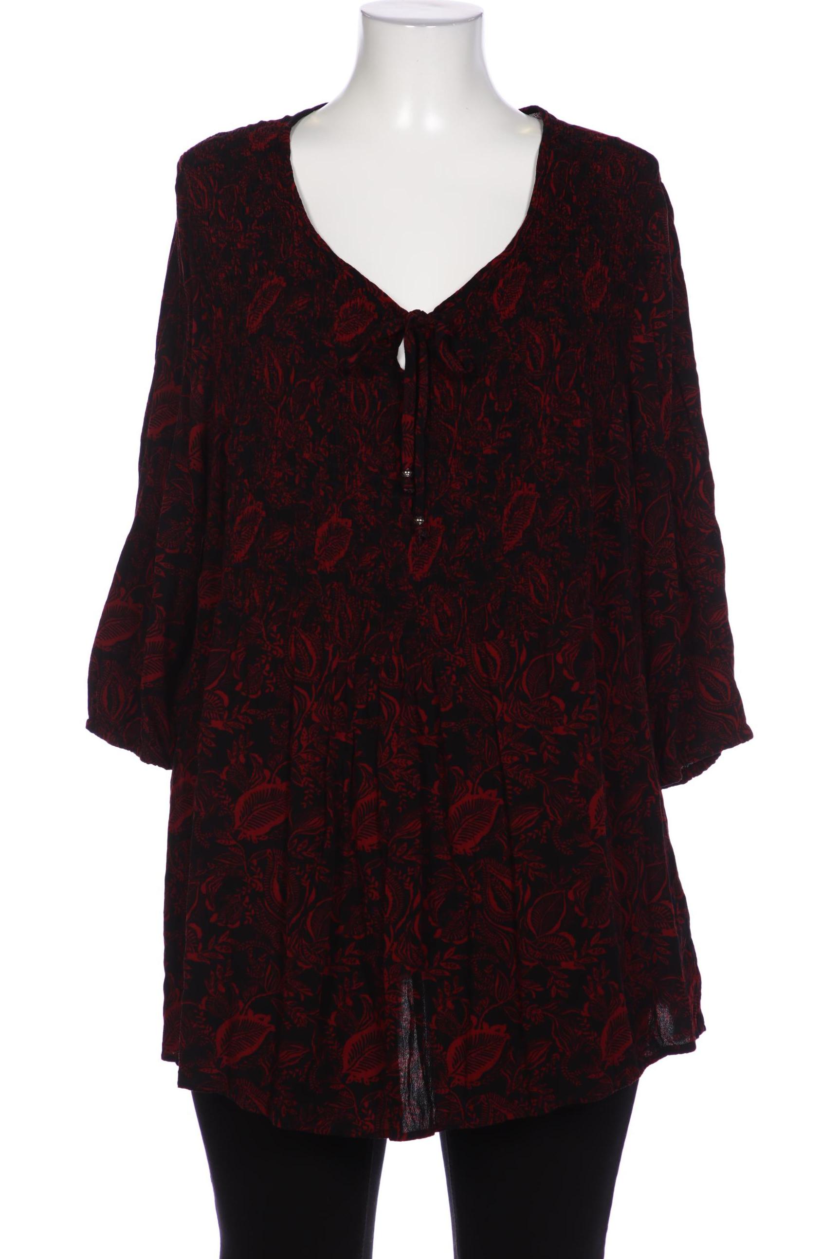 

Ulla Popken Damen Bluse, rot, Gr. 46