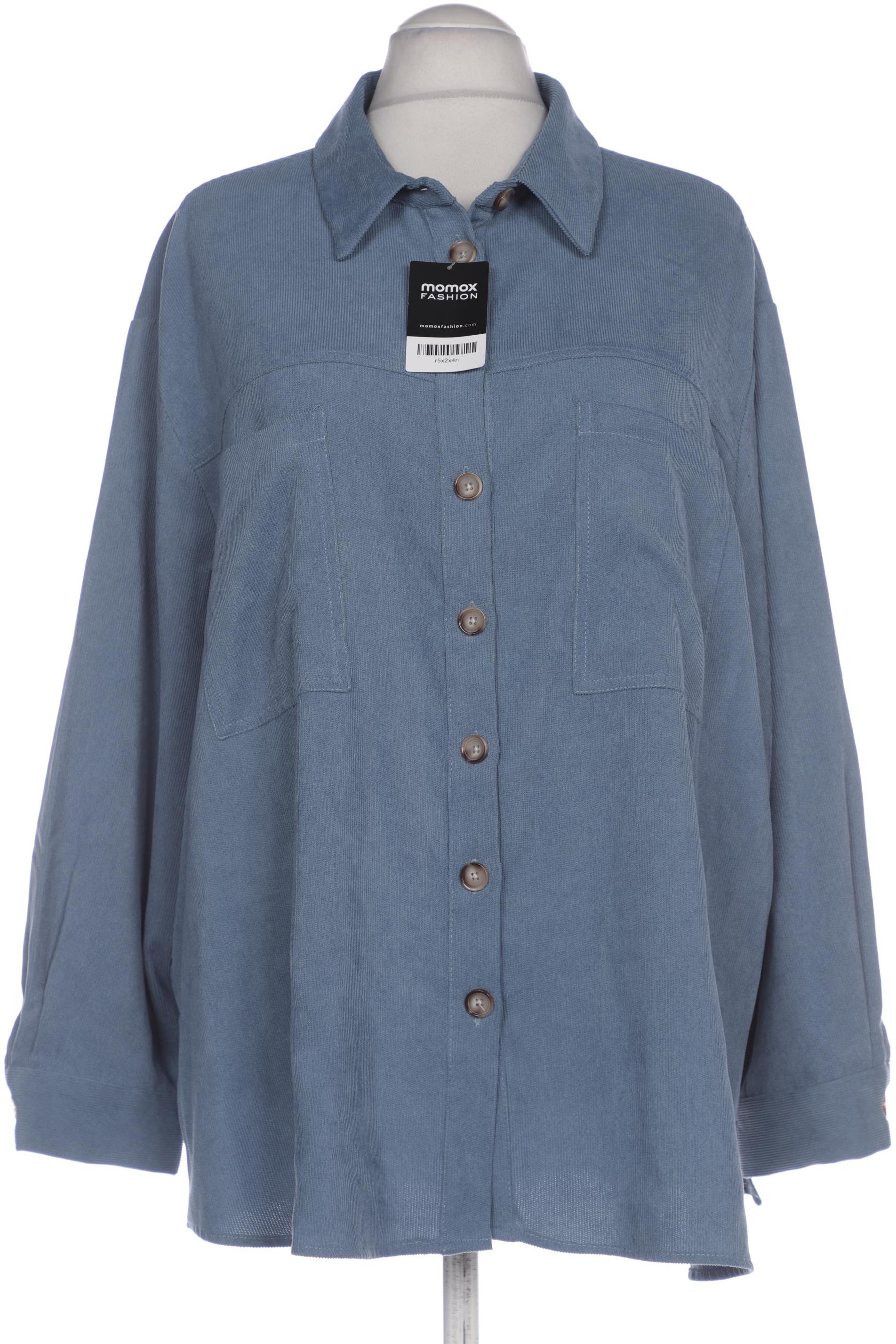 

Ulla Popken Damen Bluse, blau, Gr. 54