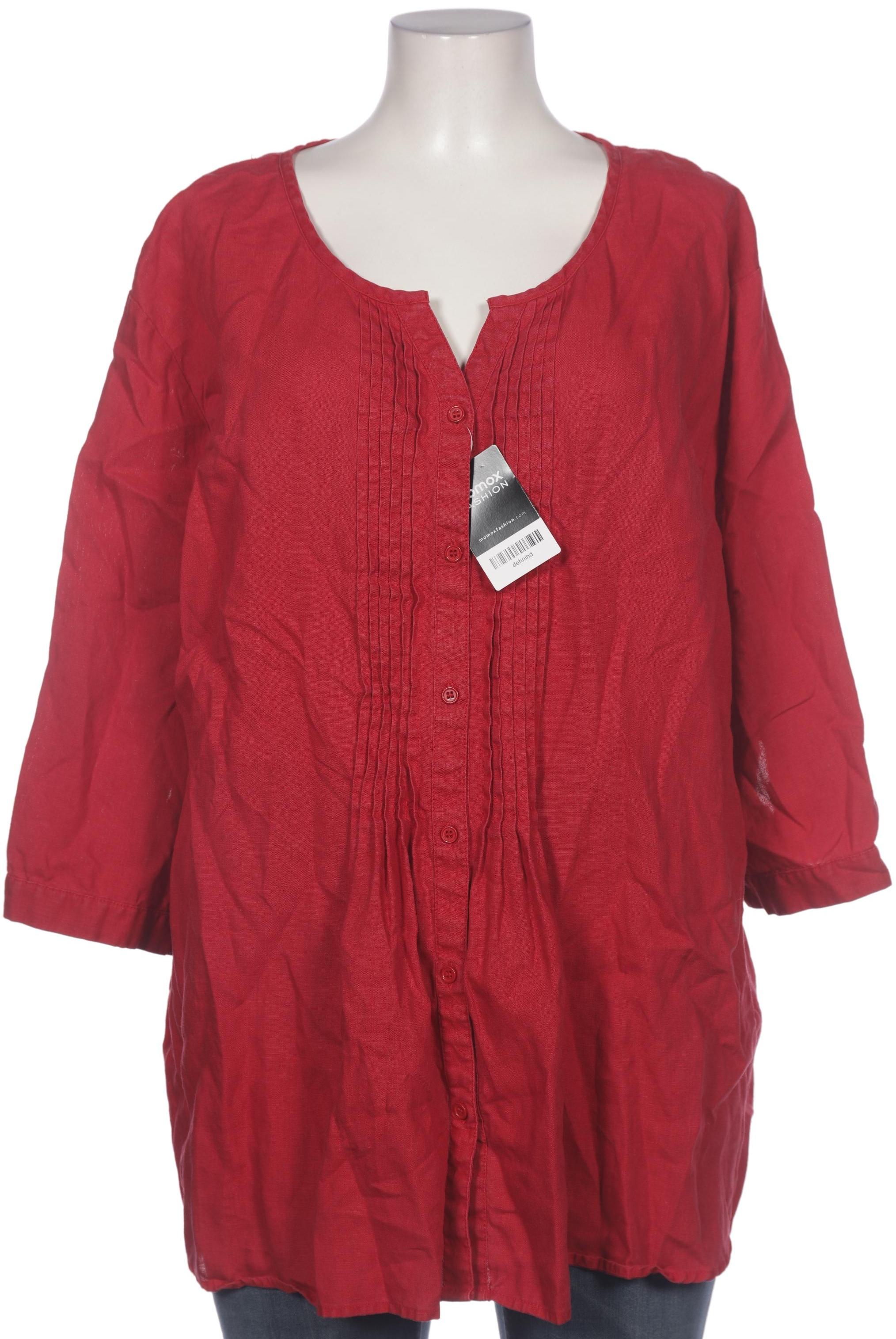 

Ulla Popken Damen Bluse, rot, Gr. 46