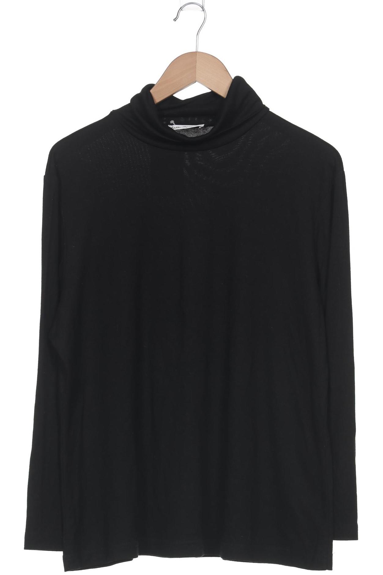 

Ulla Popken Damen Langarmshirt, schwarz, Gr. 46