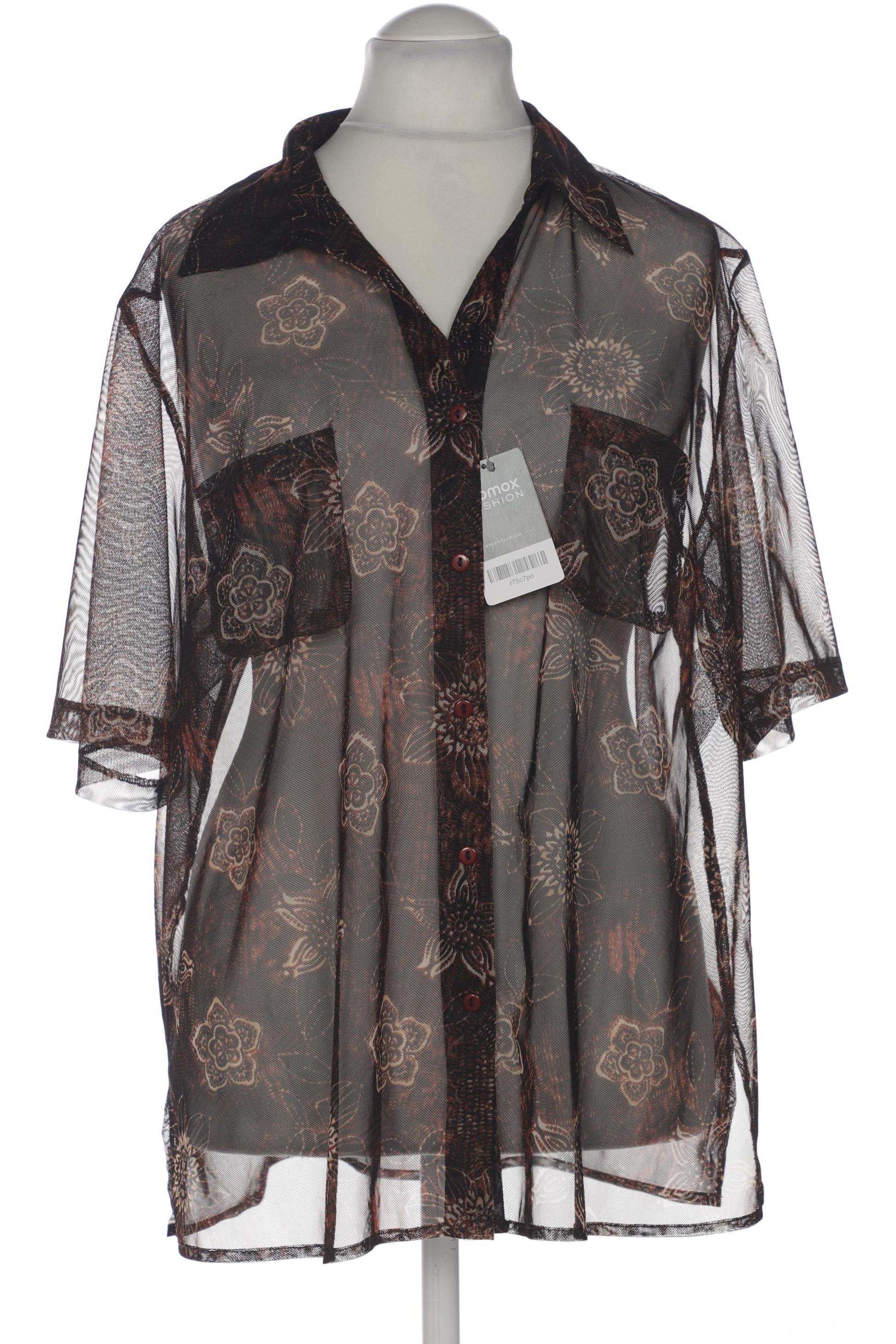 

Ulla Popken Damen Bluse, braun, Gr. 52