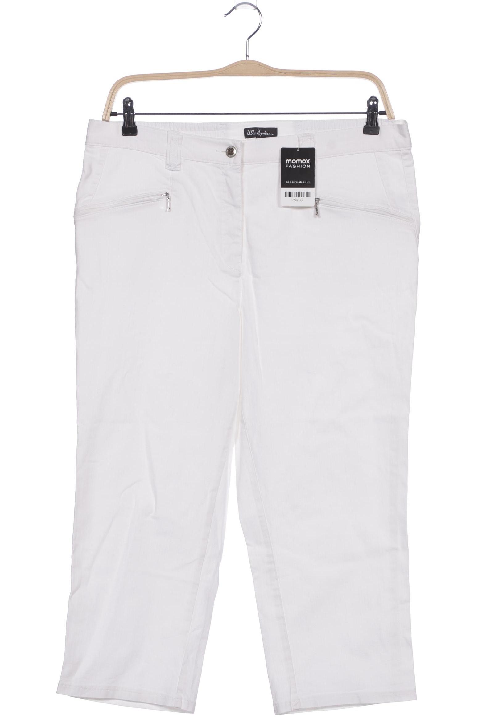

Ulla Popken Damen Jeans, weiß, Gr. 46