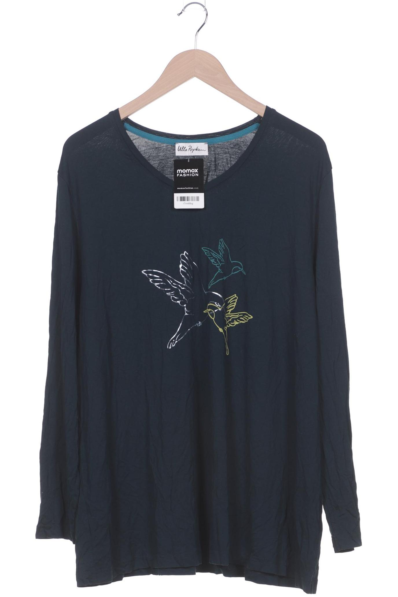 

Ulla Popken Damen Langarmshirt, türkis