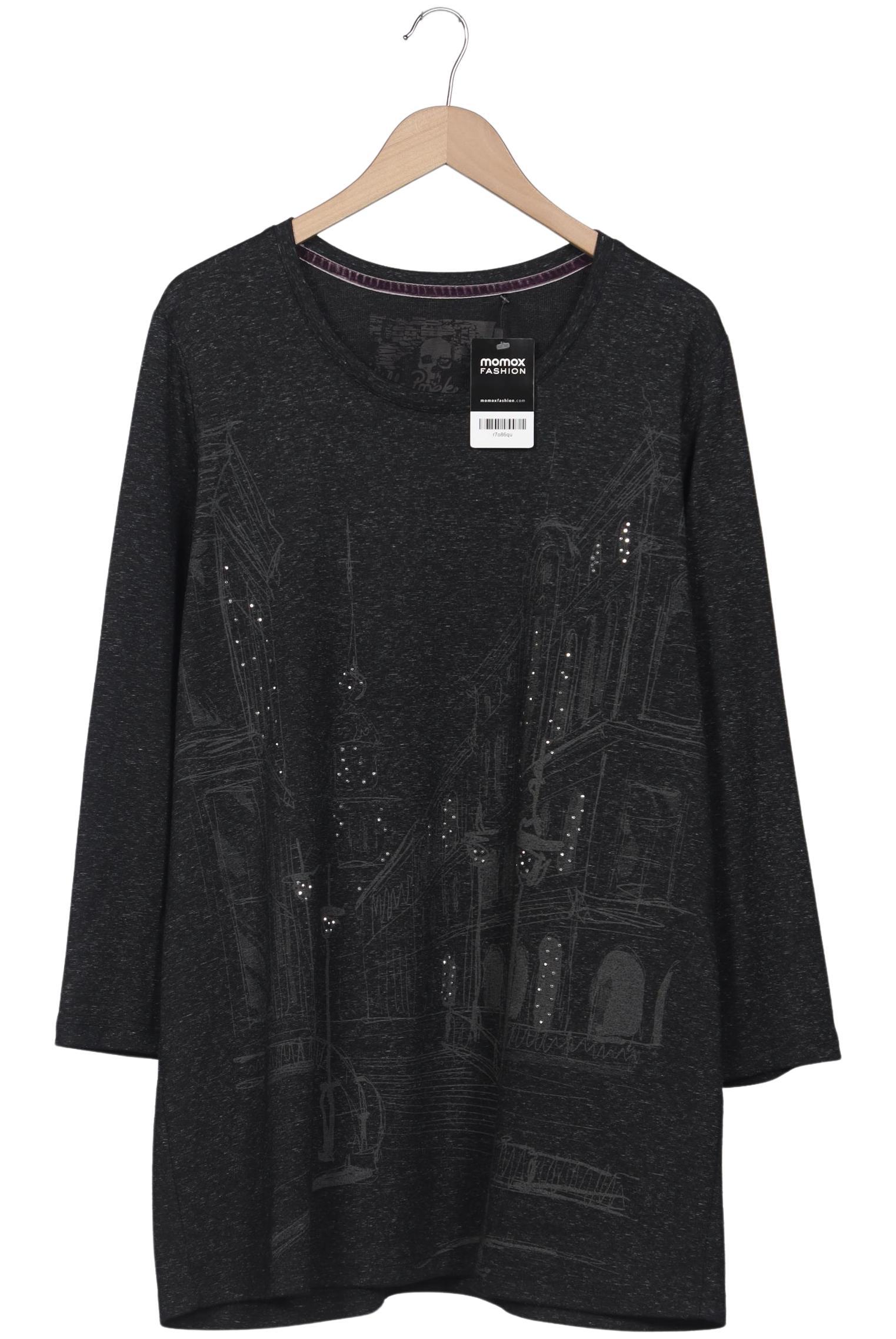 

Ulla Popken Damen Sweatshirt, schwarz, Gr. 46