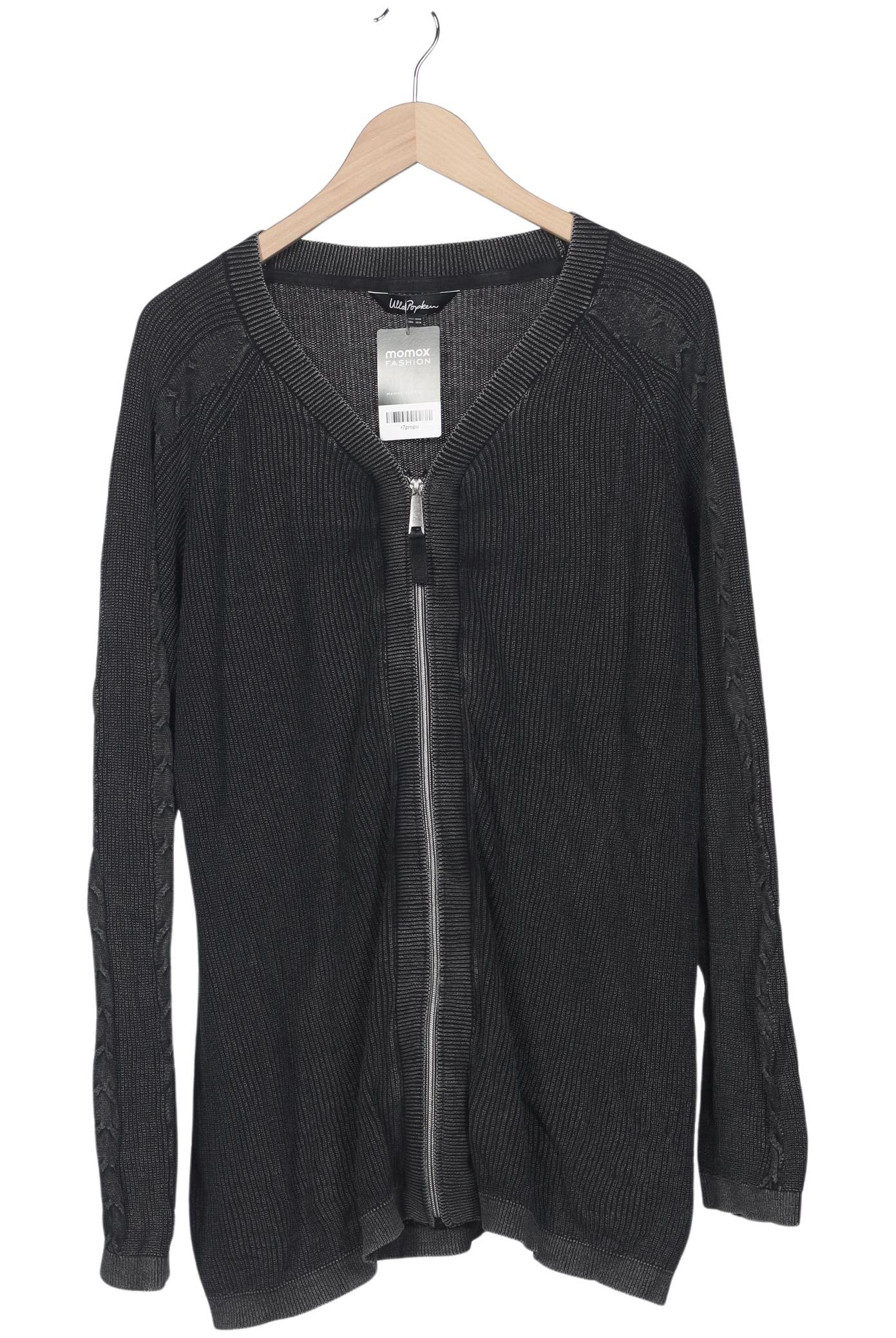 

Ulla Popken Damen Strickjacke, grau, Gr. 46