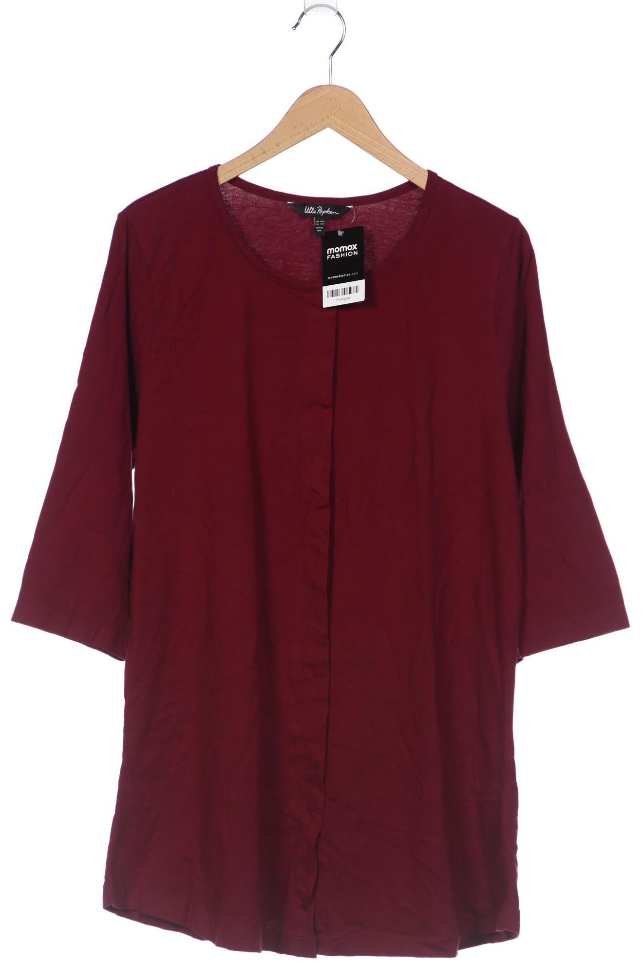 

Ulla Popken Damen Langarmshirt, bordeaux