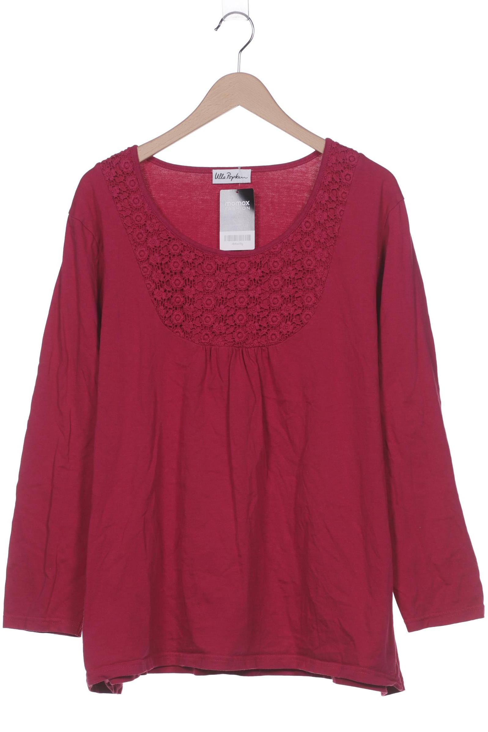 

Ulla Popken Damen Langarmshirt, pink, Gr. 50