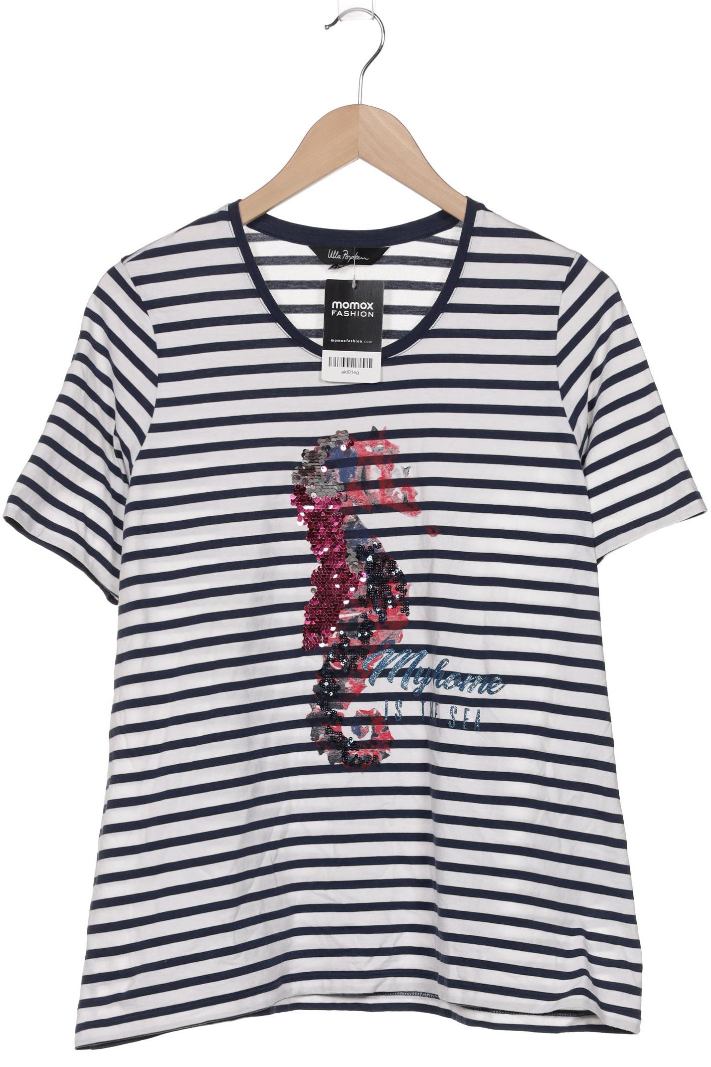 

Ulla Popken Damen T-Shirt, marineblau, Gr. 42