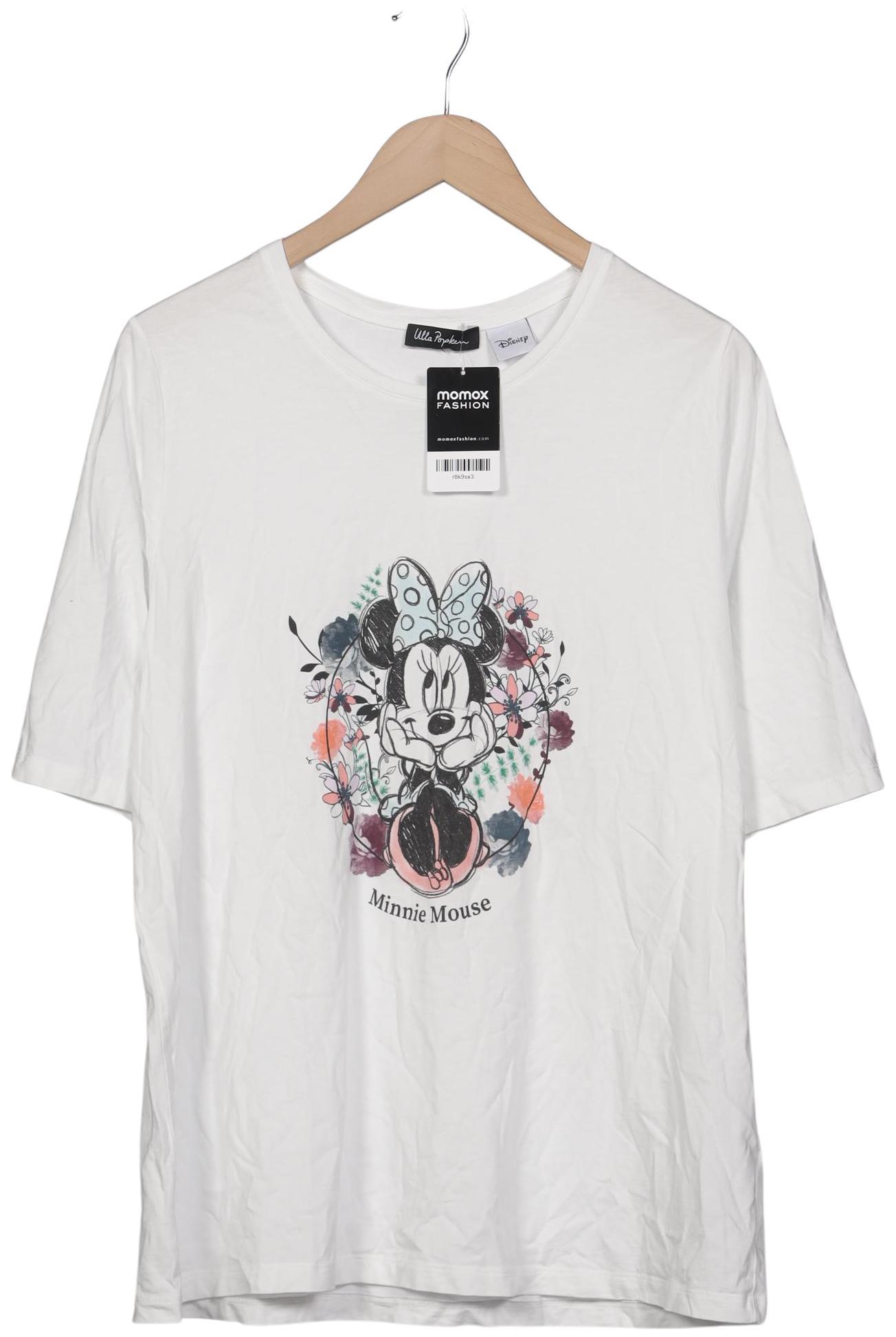 

Ulla Popken Damen Langarmshirt, weiß, Gr. 44