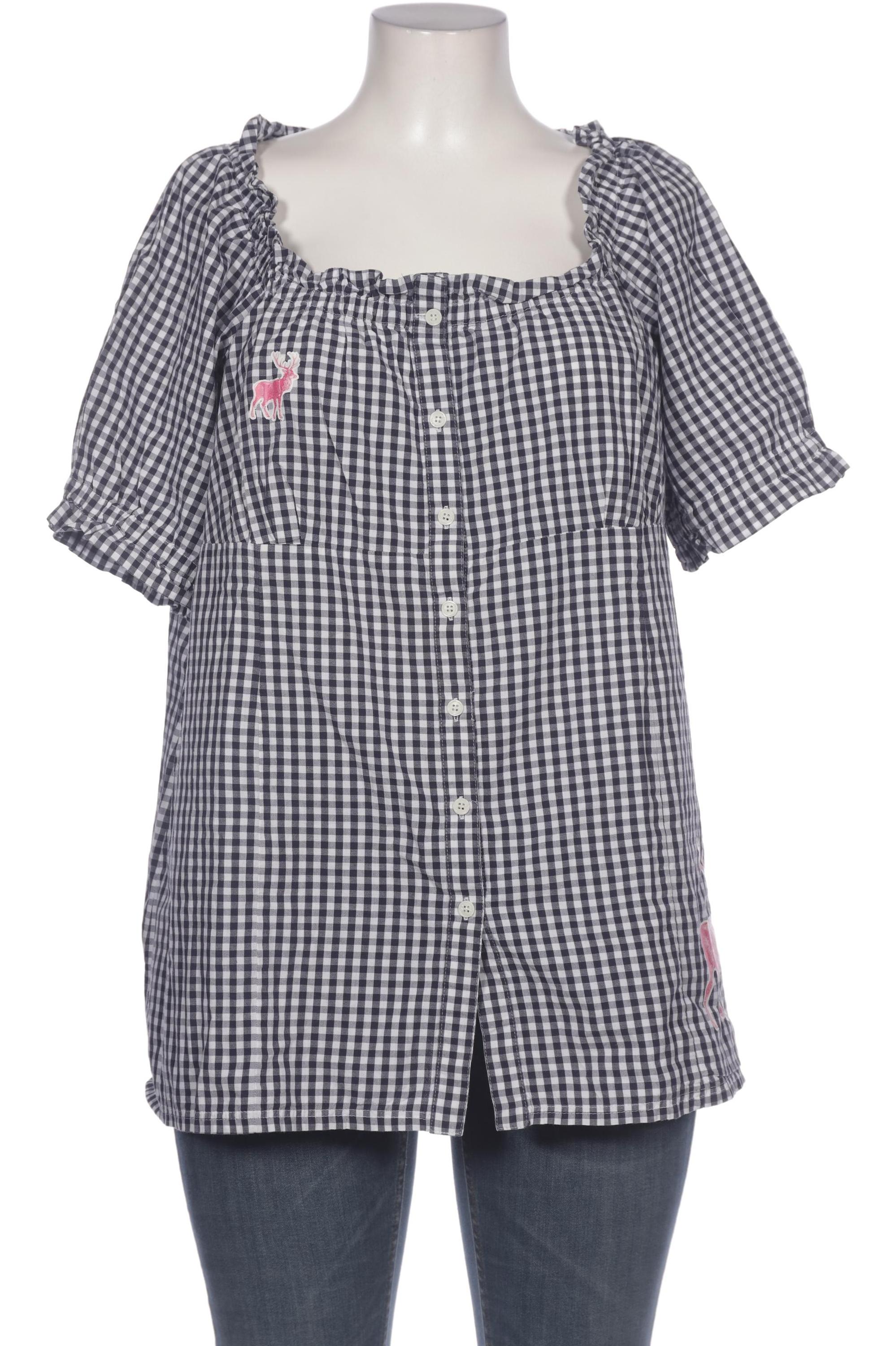 

Ulla Popken Damen Bluse, marineblau, Gr. 46