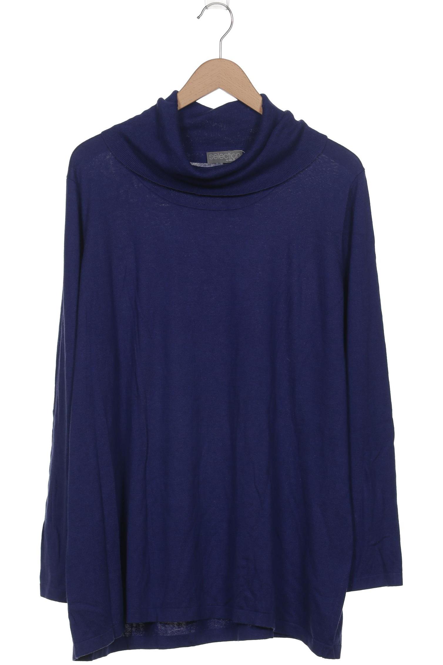 

Ulla Popken Damen Langarmshirt, marineblau, Gr. 50