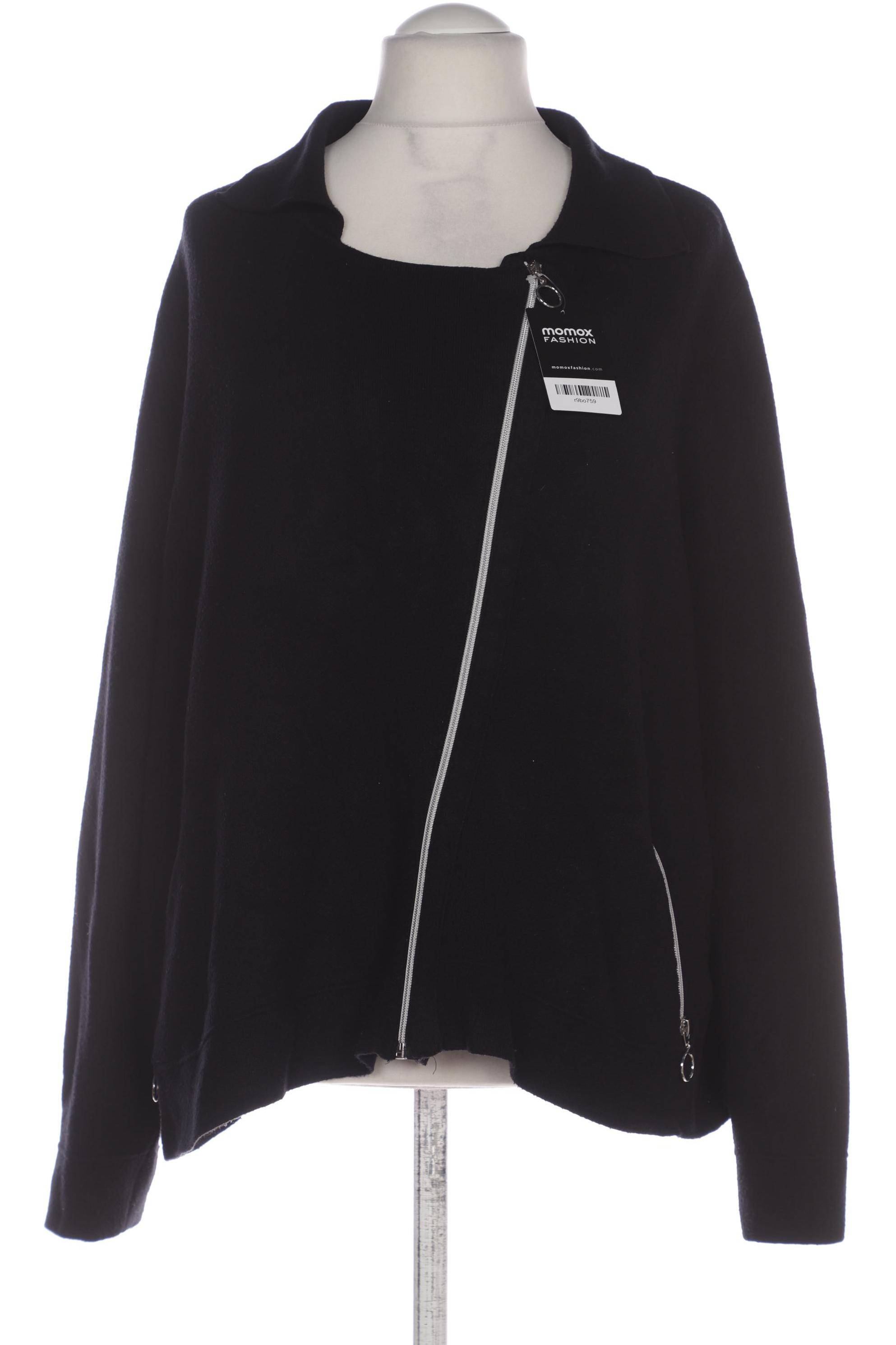 

Ulla Popken Damen Strickjacke, schwarz, Gr. 58